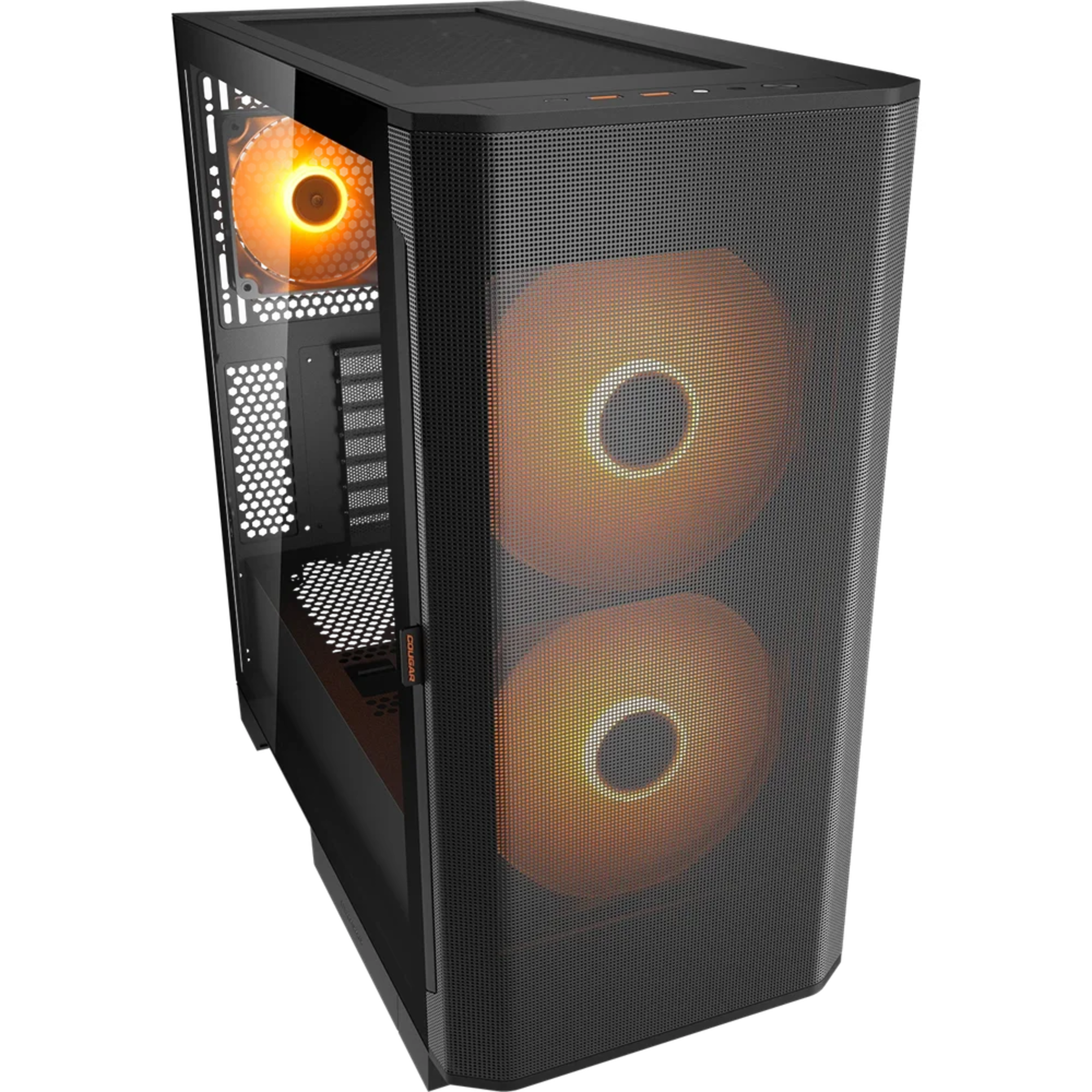 COUGAR Airface FLO RGB Mid Tower - Black 2 COUGAR Airface FLO RGB Mid Tower - Black thumbnail 2