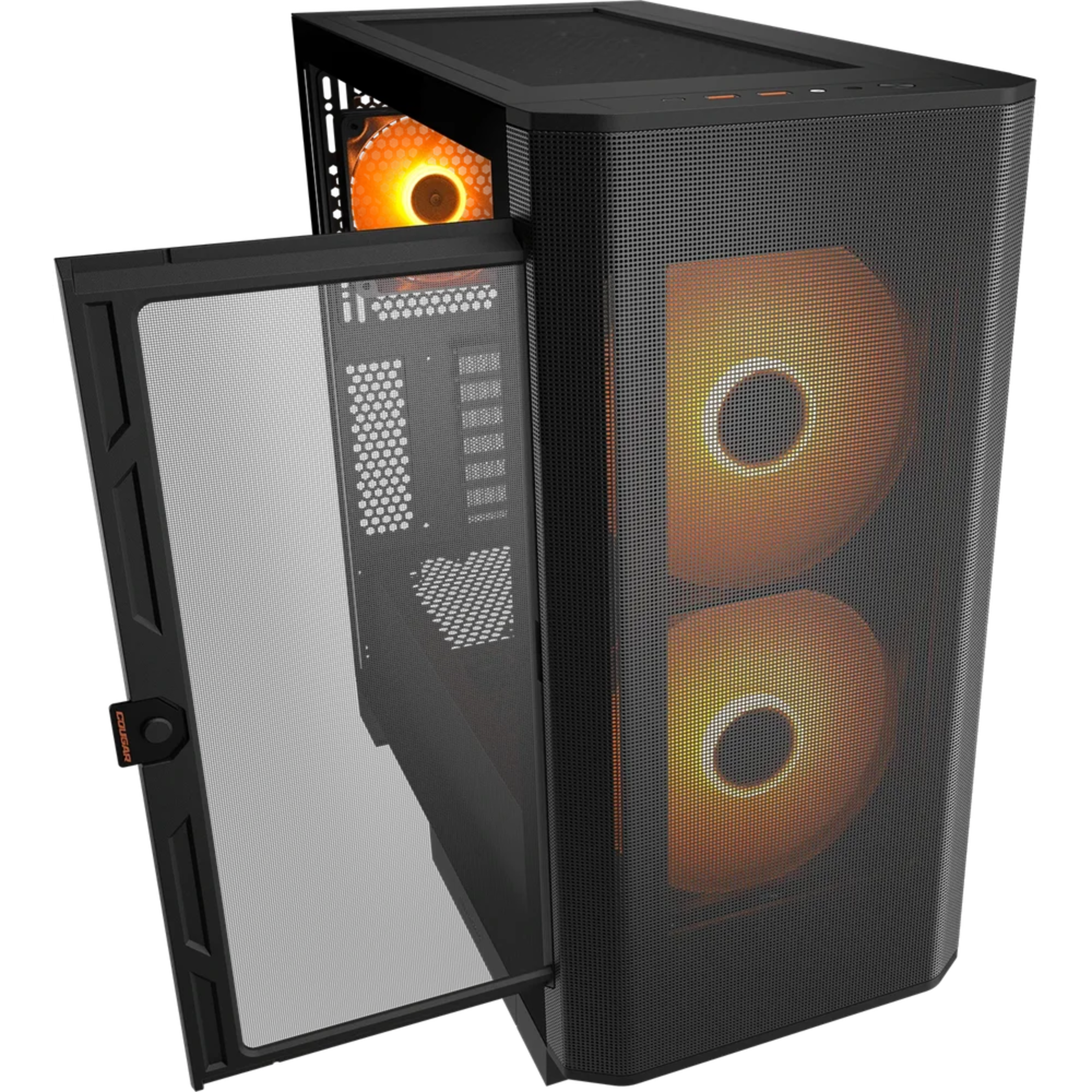 COUGAR Airface FLO RGB Mid Tower - Black 3 COUGAR Airface FLO RGB Mid Tower - Black thumbnail 3