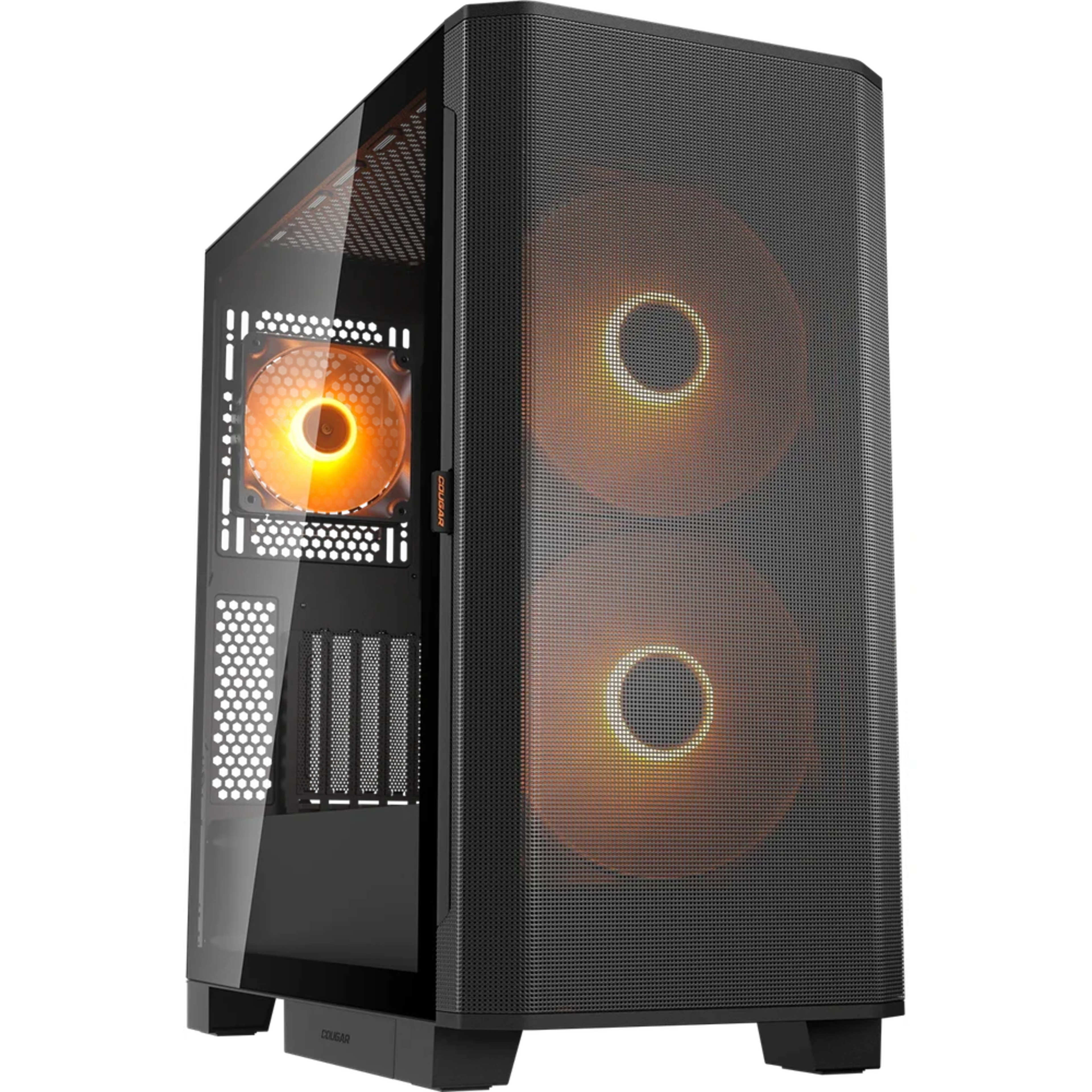 COUGAR Airface FLO RGB Mid Tower - Black - Main Image COUGAR Airface FLO RGB Mid Tower - Black - Main Image