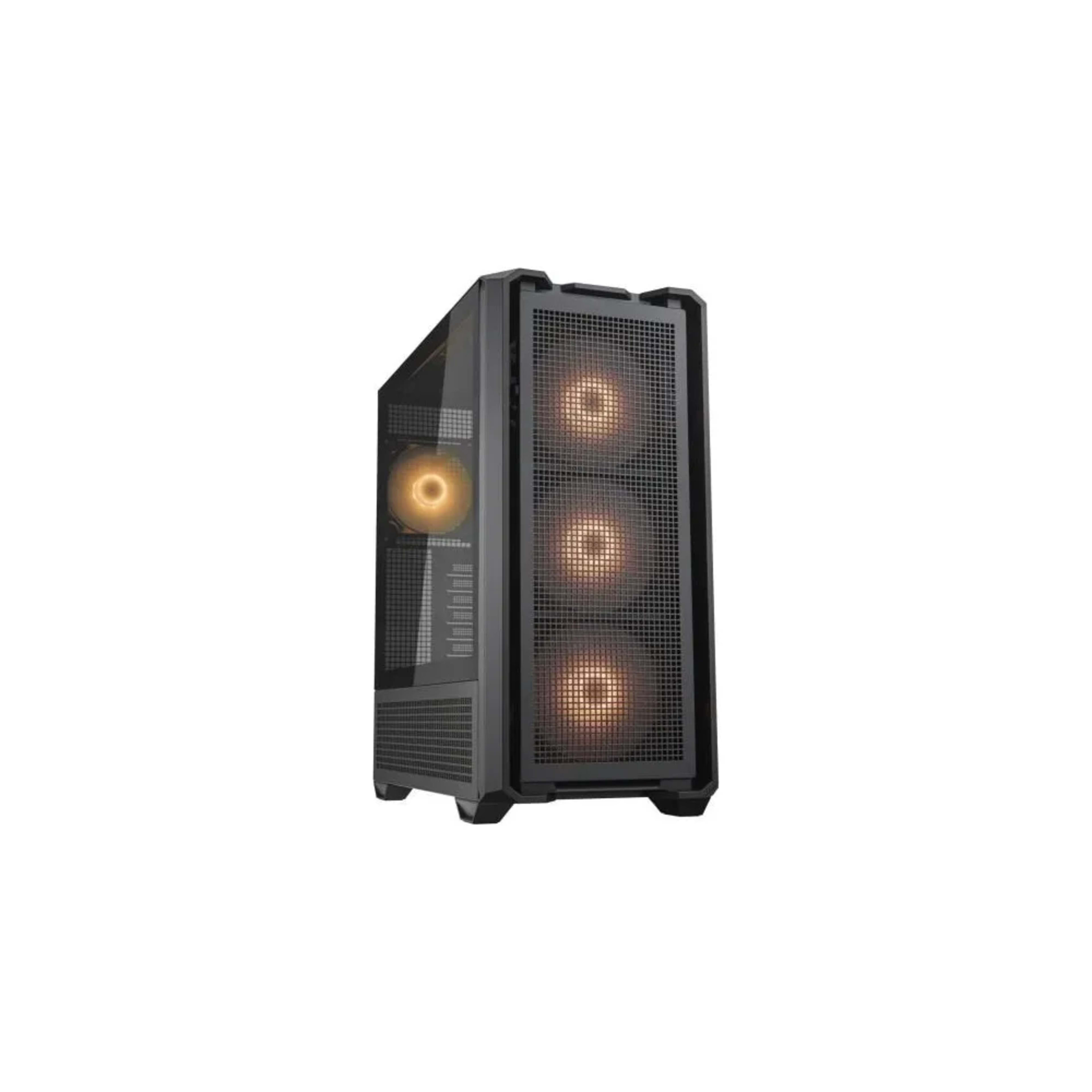 COUGAR Airface Pure RGB Compact ATX Mid Tower - Black - Main Image COUGAR Airface Pure RGB Compact ATX Mid Tower - Black - Main Image