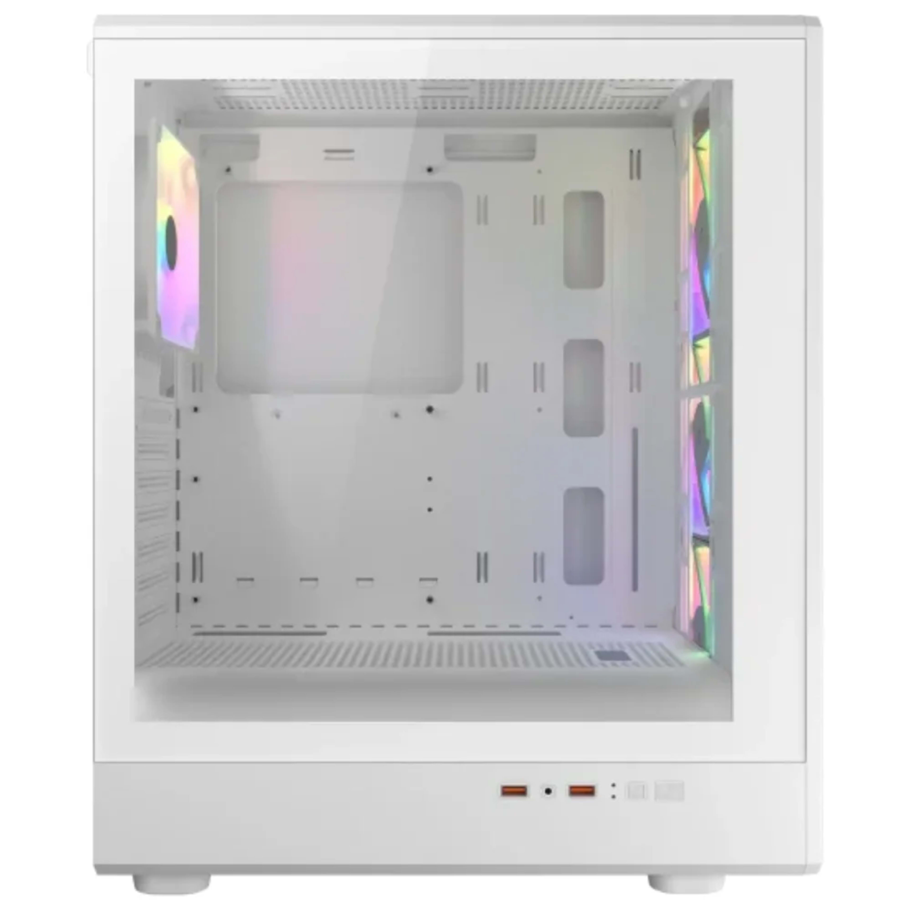 COUGAR Airface Pure RGB Compact ATX Mid Tower - White 4 COUGAR Airface Pure RGB Compact ATX Mid Tower - White thumbnail 4