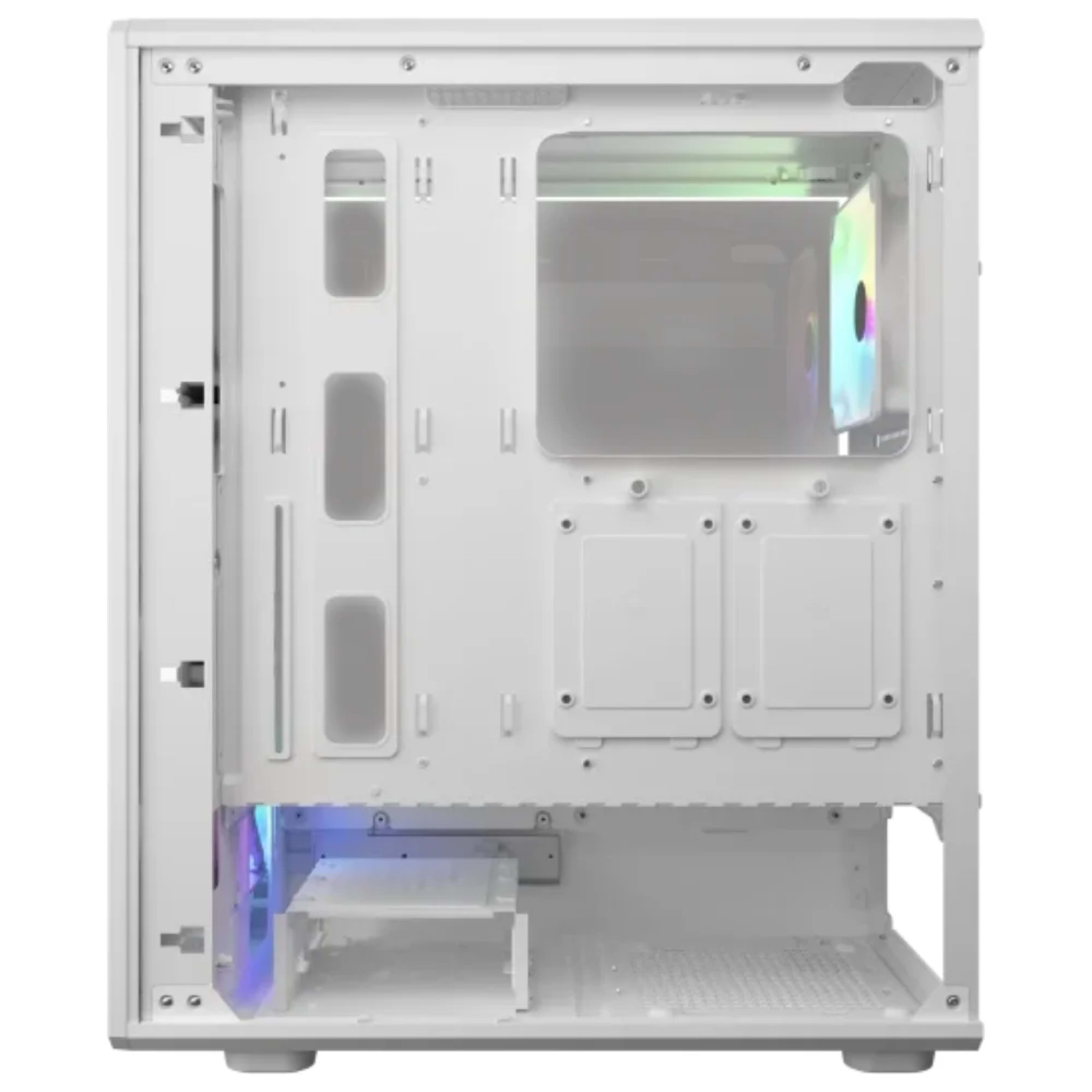 COUGAR Airface Pure RGB Compact ATX Mid Tower - White 3 COUGAR Airface Pure RGB Compact ATX Mid Tower - White thumbnail 3