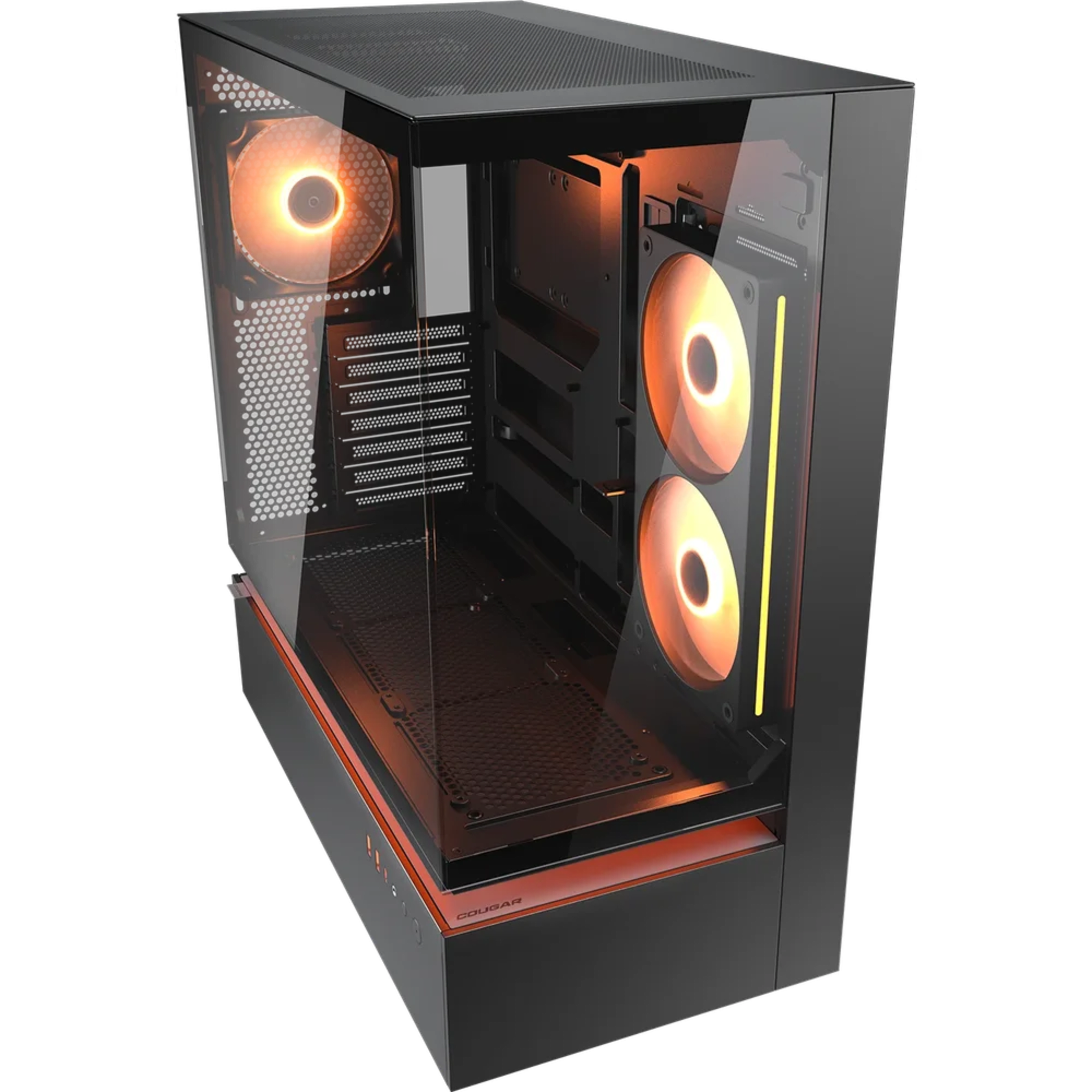 COUGAR CFV235 Series Mid Tower Float In From Flow In Function - Black 4 COUGAR CFV235 Series Mid Tower Float In From Flow In Function - Black thumbnail 4
