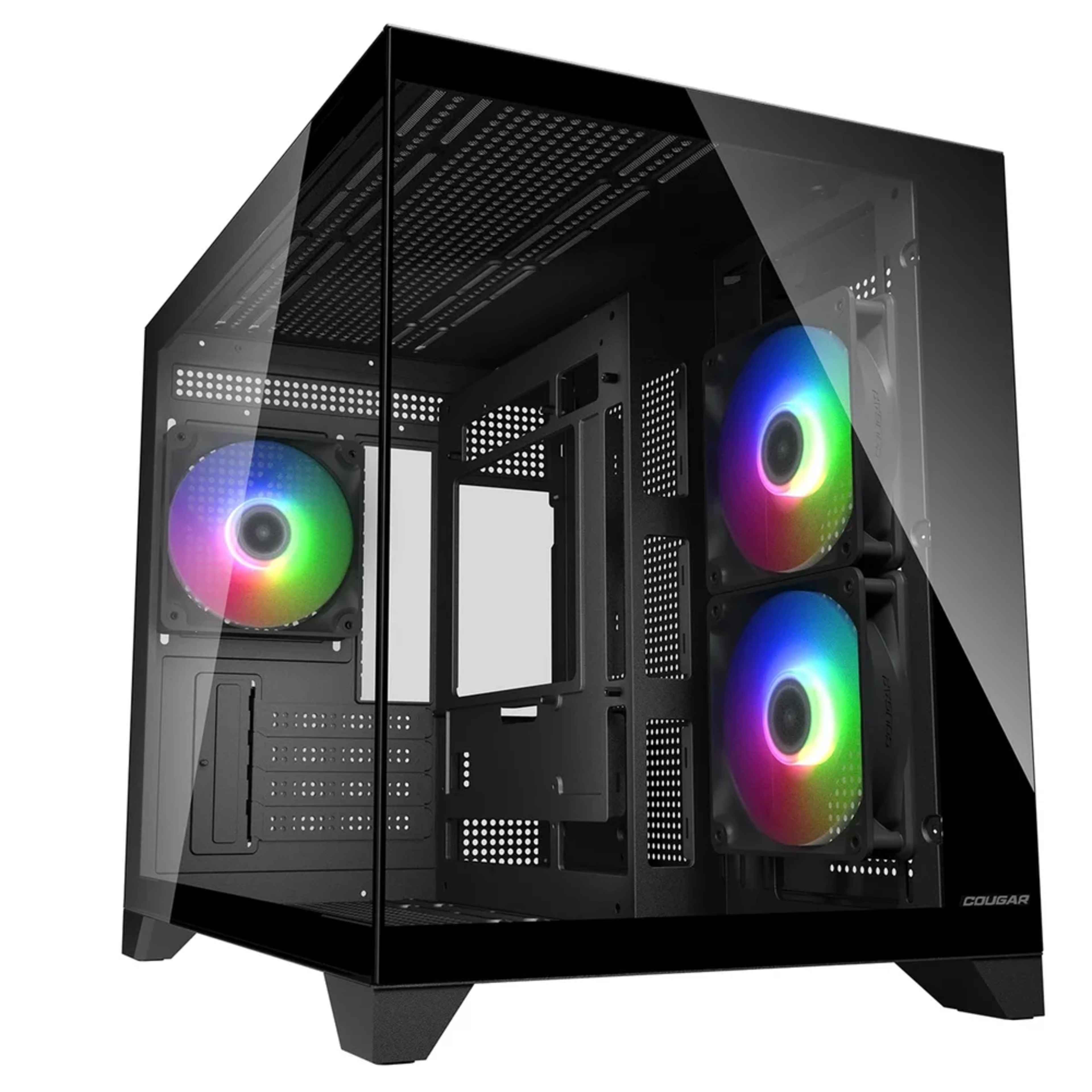 COUGAR FV150 Mini RGB Mini-Tower Case - Black - Main Image