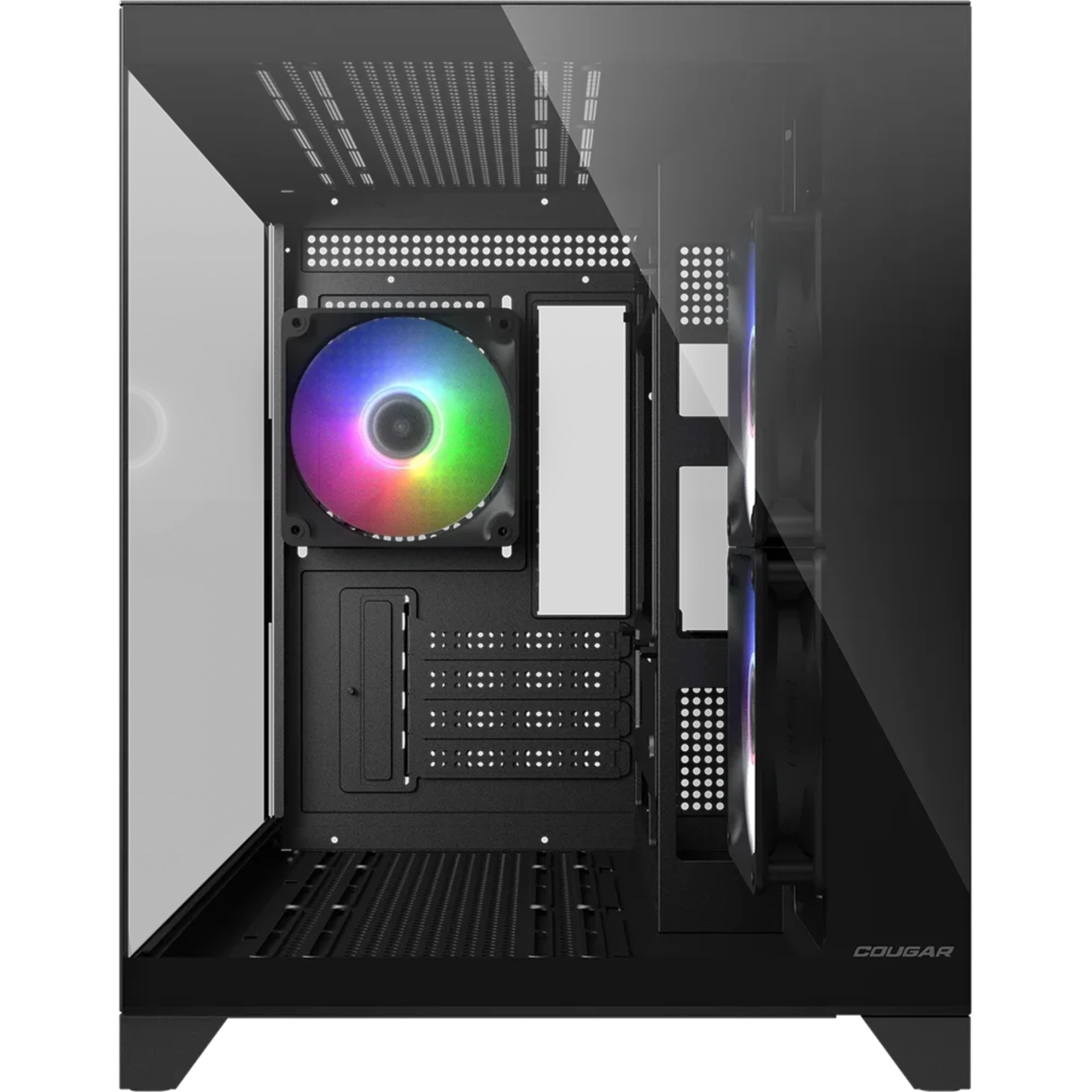 COUGAR FV150 Mini RGB Mini-Tower Case - Black thumbnail 3