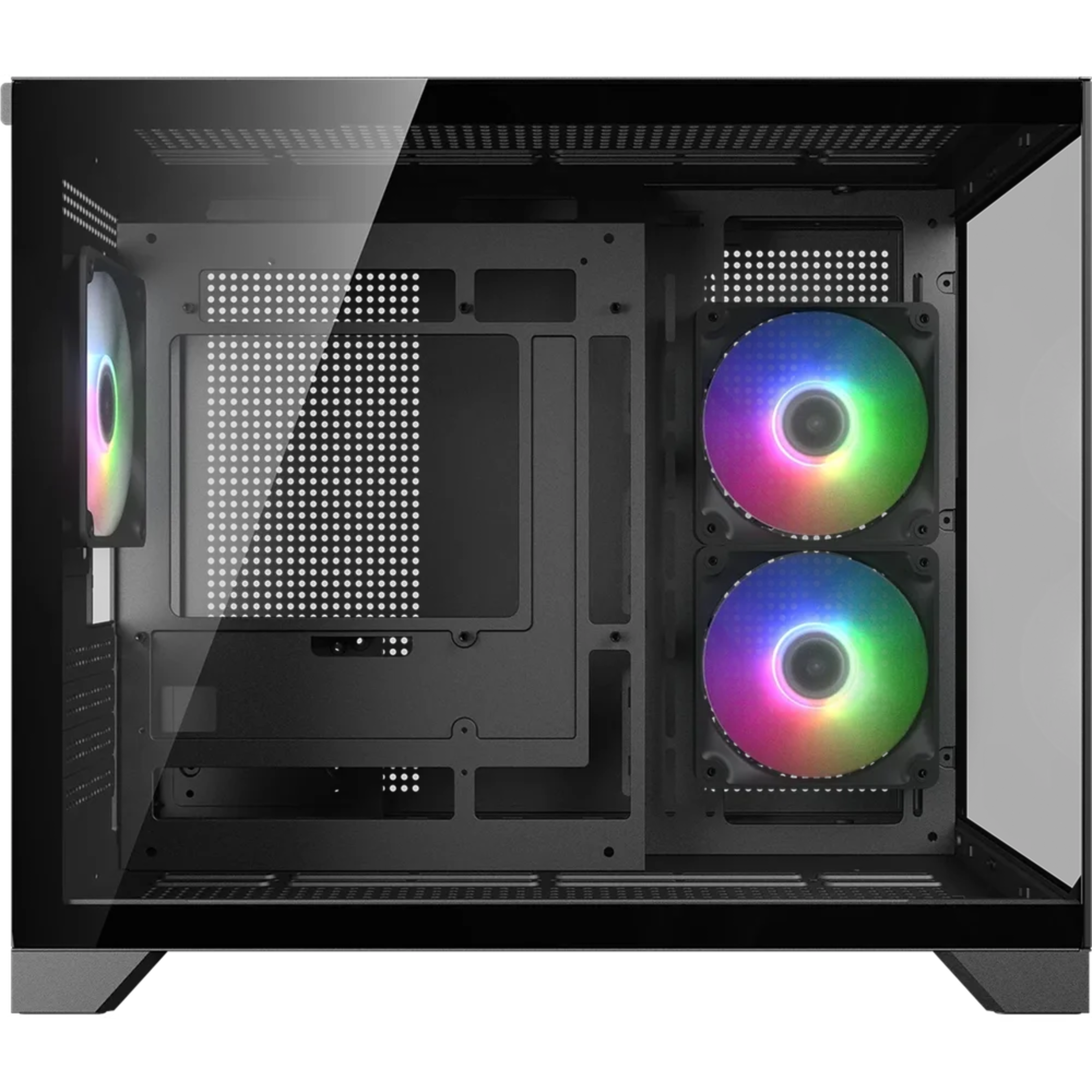 COUGAR FV150 Mini RGB Mini-Tower Case - Black thumbnail 4