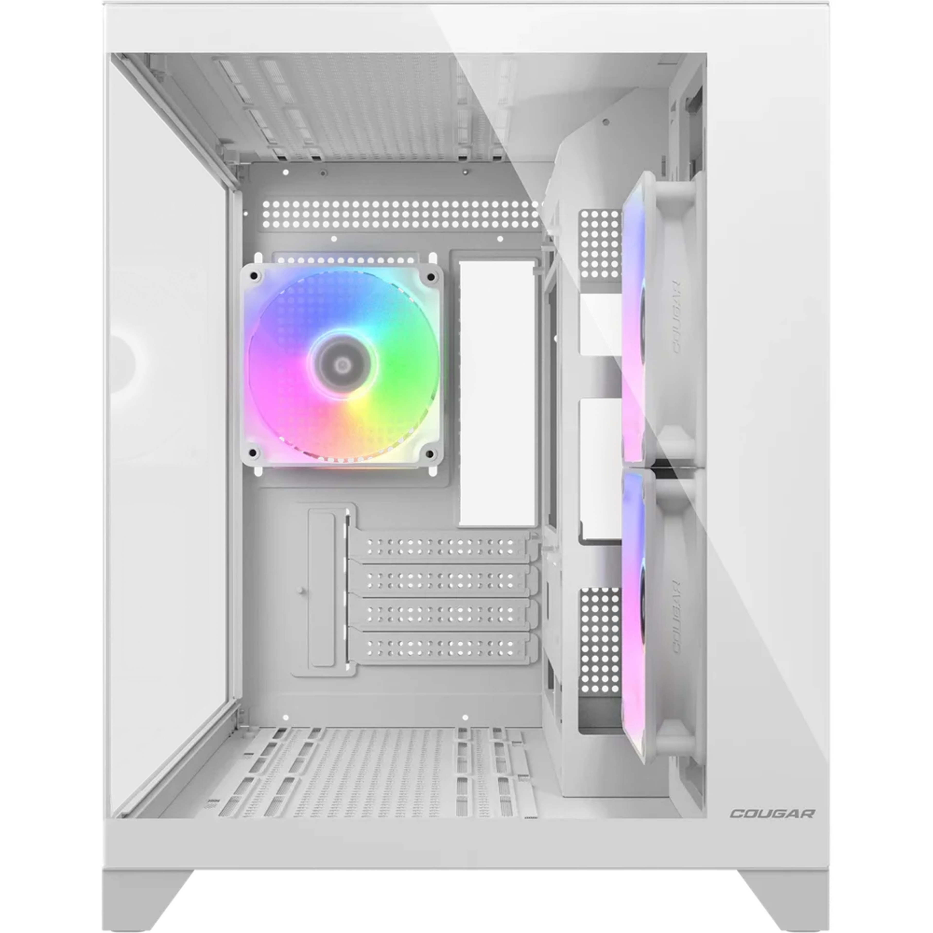 COUGAR FV150 Mini RGB Mini-Tower Case - White 3 COUGAR FV150 Mini RGB Mini-Tower Case - White thumbnail 3