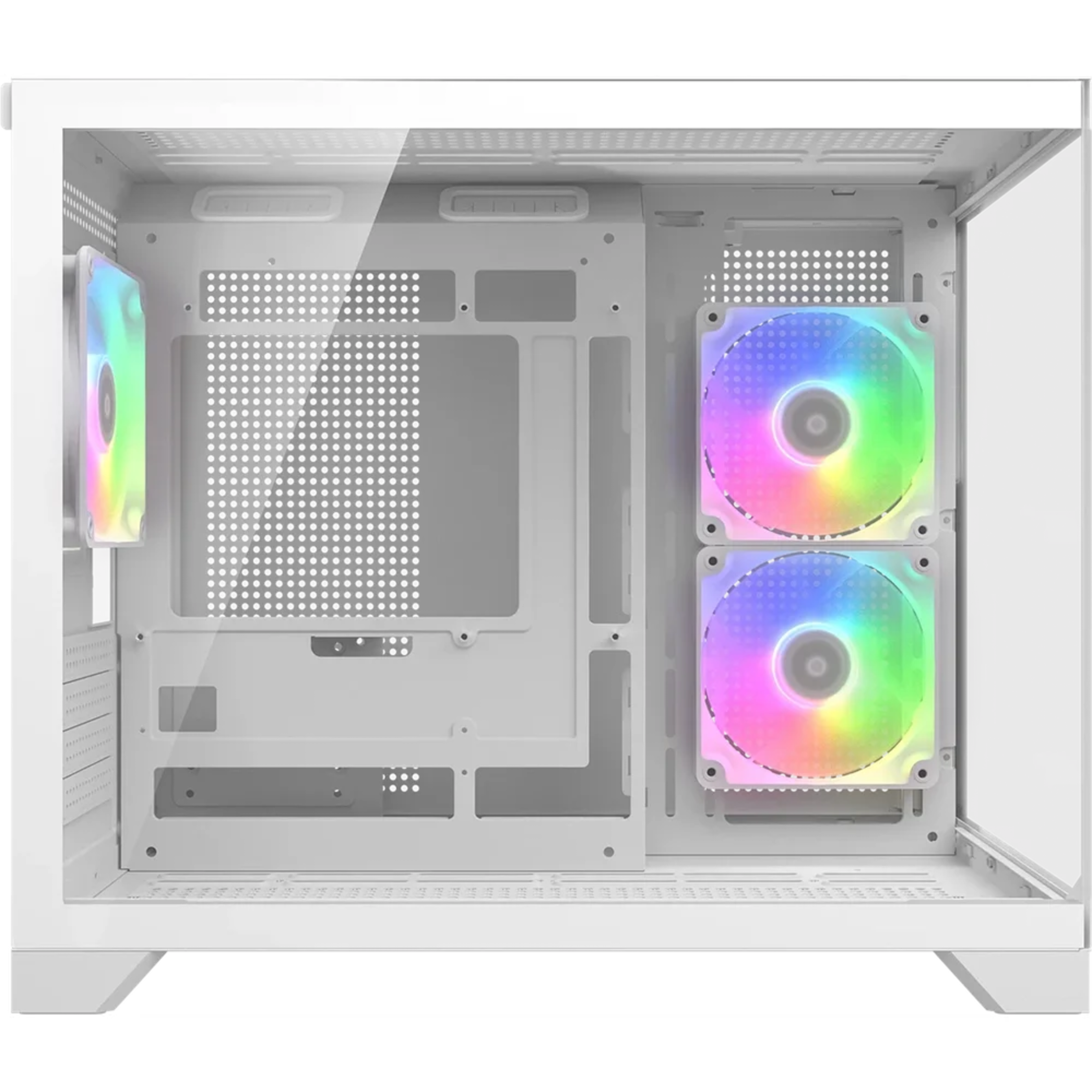 COUGAR FV150 Mini RGB Mini-Tower Case - White 4 COUGAR FV150 Mini RGB Mini-Tower Case - White thumbnail 4