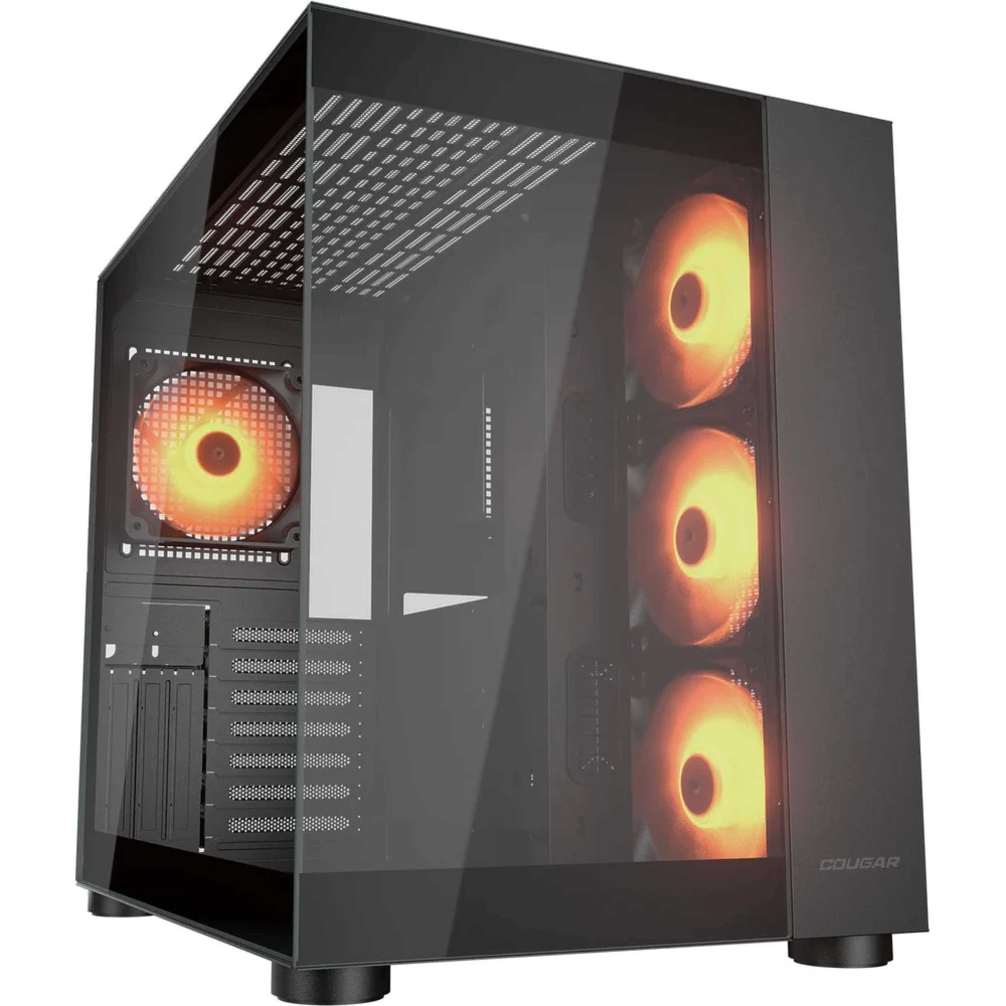 COUGAR FV150 RGB Mid Tower Case - Black - Main Image COUGAR FV150 RGB Mid Tower Case - Black - Main Image