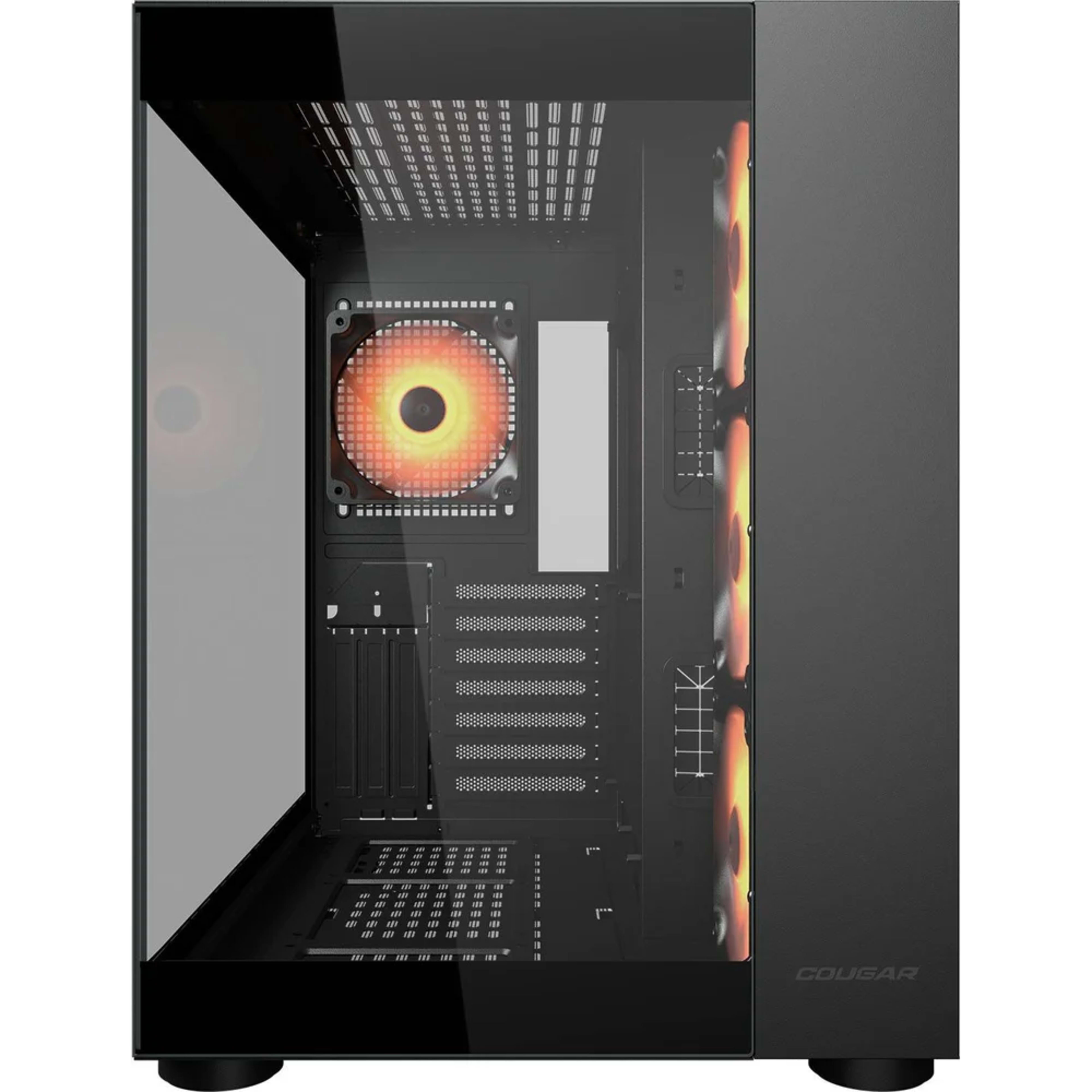 COUGAR FV150 RGB Mid Tower Case - Black 3 COUGAR FV150 RGB Mid Tower Case - Black thumbnail 3