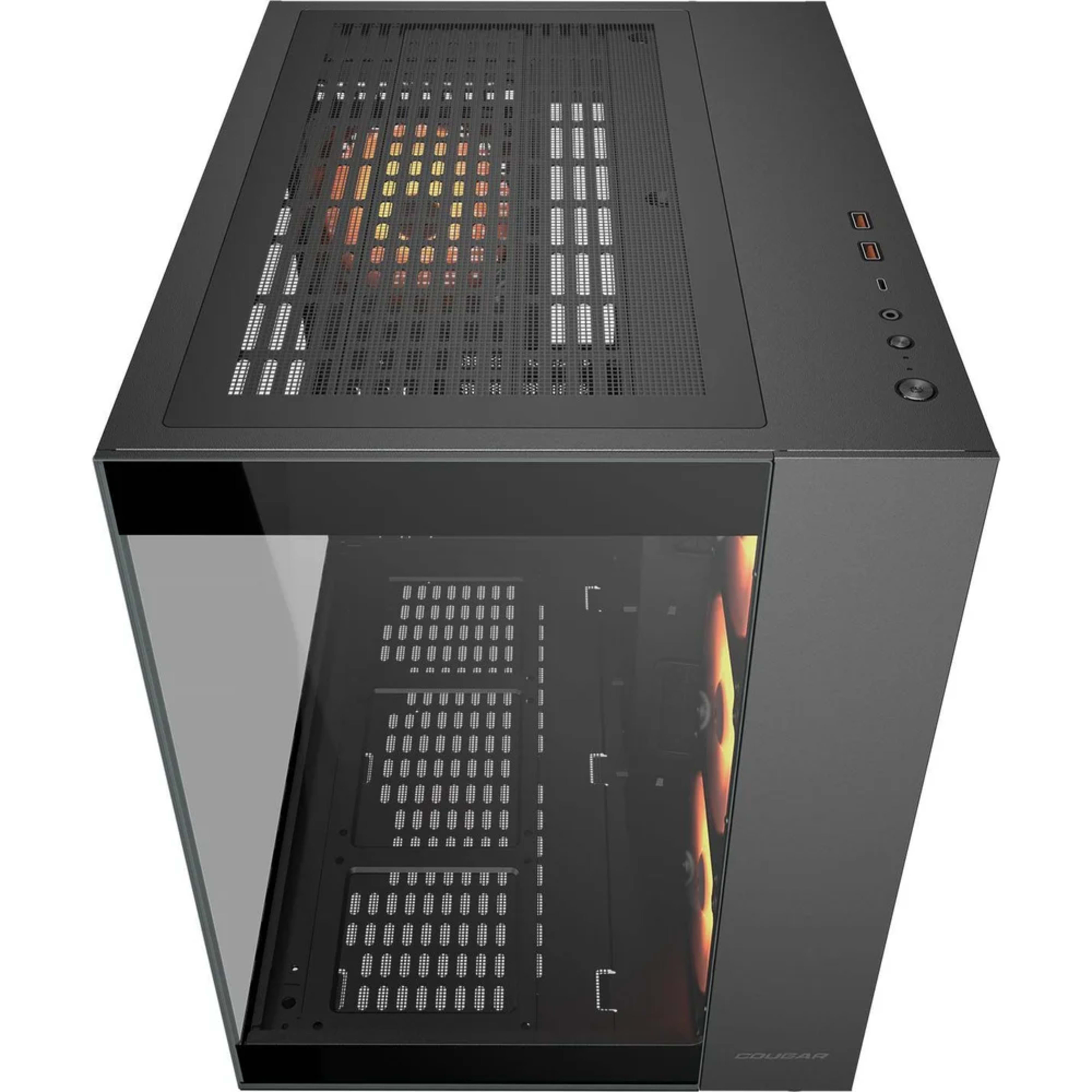 COUGAR FV150 RGB Mid Tower Case - Black 4 COUGAR FV150 RGB Mid Tower Case - Black thumbnail 4