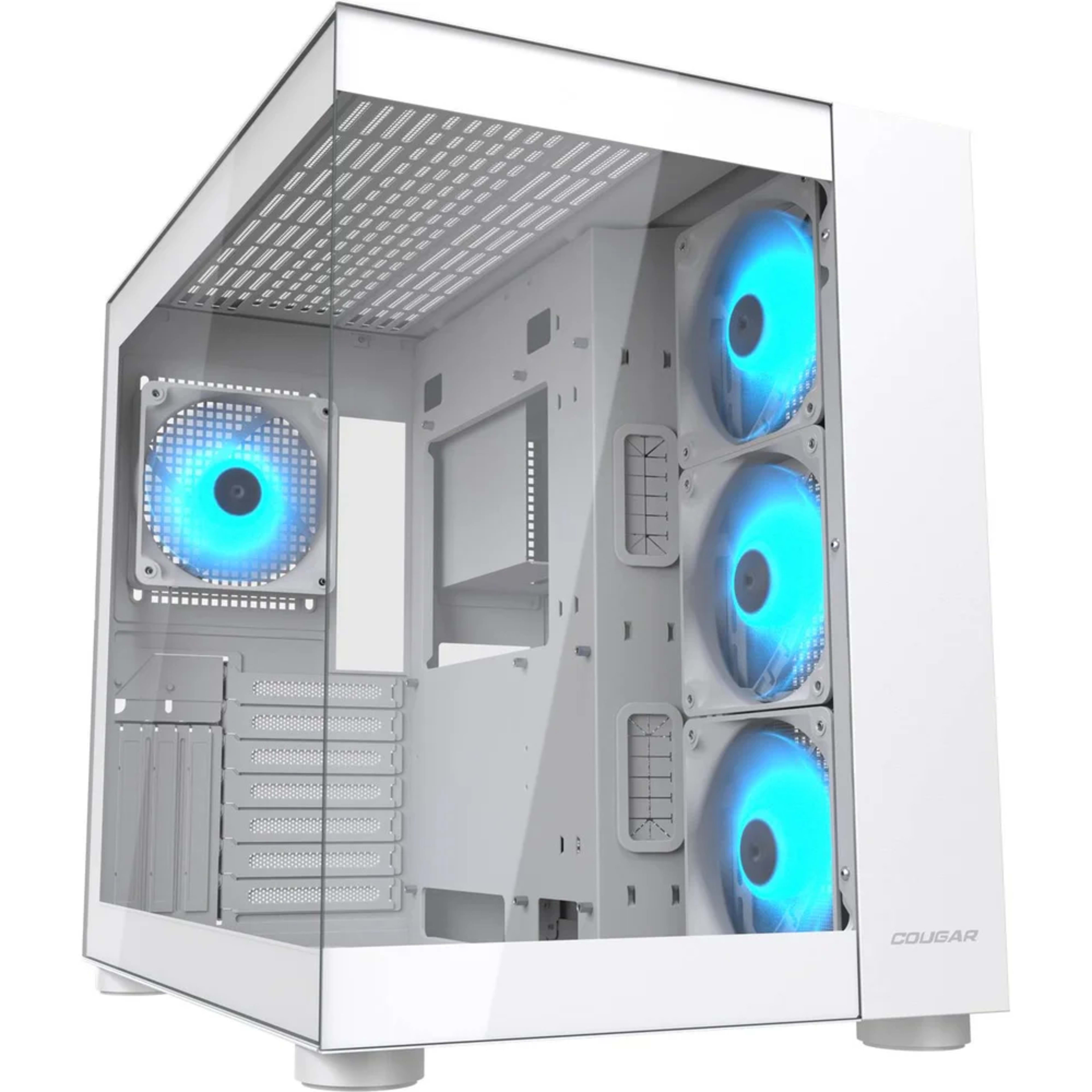COUGAR FV150 RGB Mid Tower Case - White - Main Image COUGAR FV150 RGB Mid Tower Case - White - Main Image