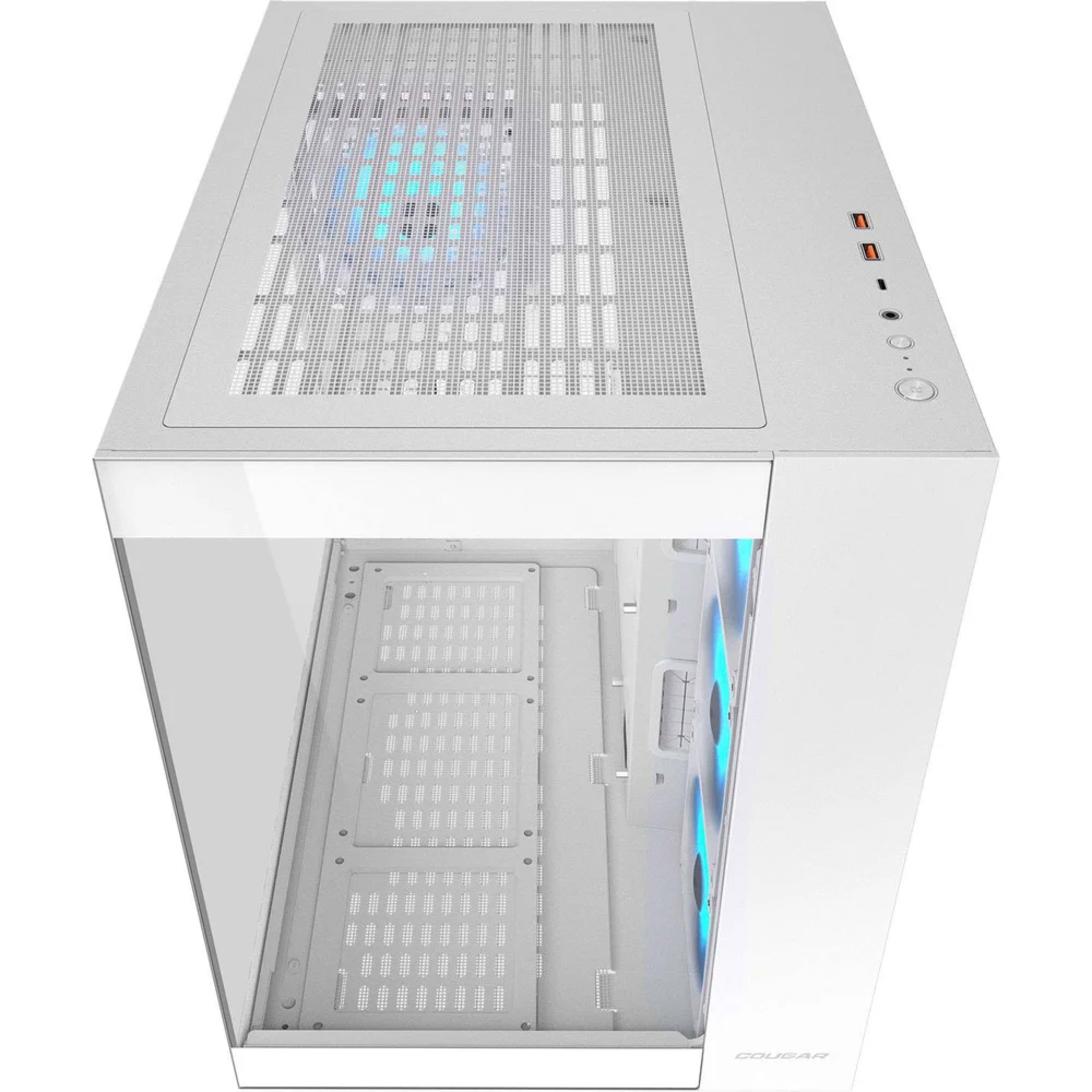 COUGAR FV150 RGB Mid Tower Case - White 4 COUGAR FV150 RGB Mid Tower Case - White thumbnail 4