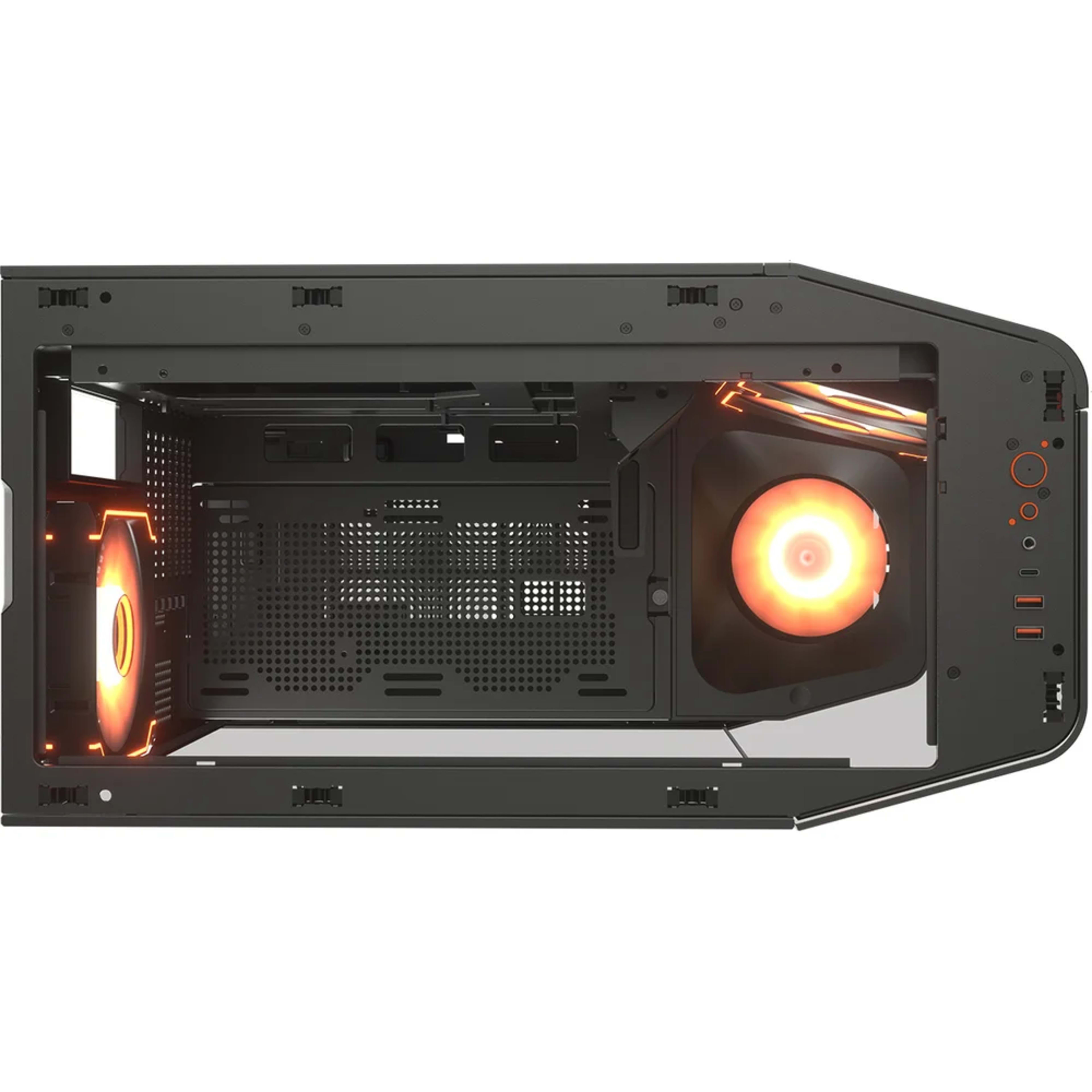 COUGAR FV270 RGB / Mid-Tower / curved glass panel- Black 5 COUGAR FV270 RGB / Mid-Tower / curved glass panel- Black thumbnail 5