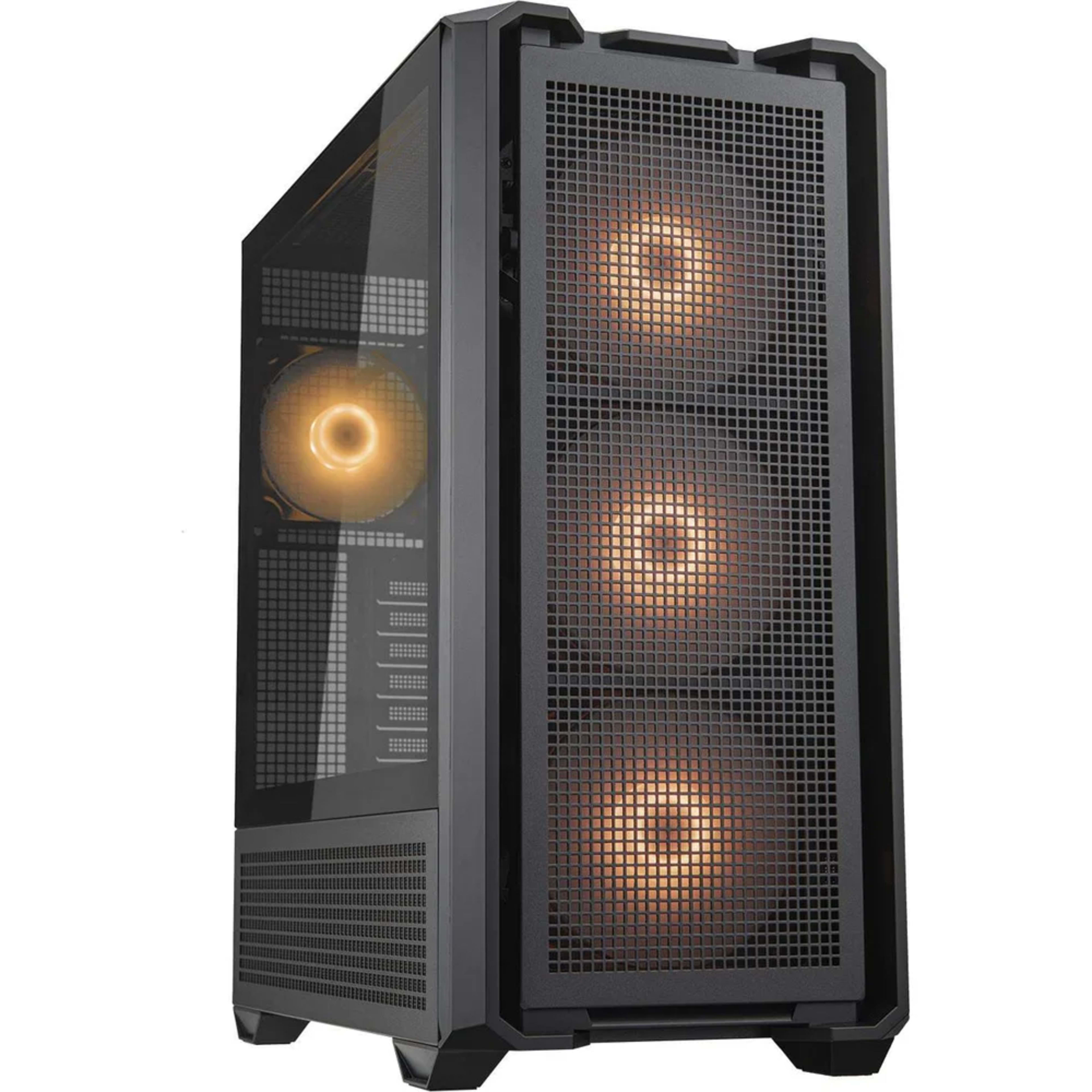 COUGAR MX600 RGB High Cooling Performance Full Tower - Black - Main Image COUGAR MX600 RGB High Cooling Performance Full Tower - Black - Main Image