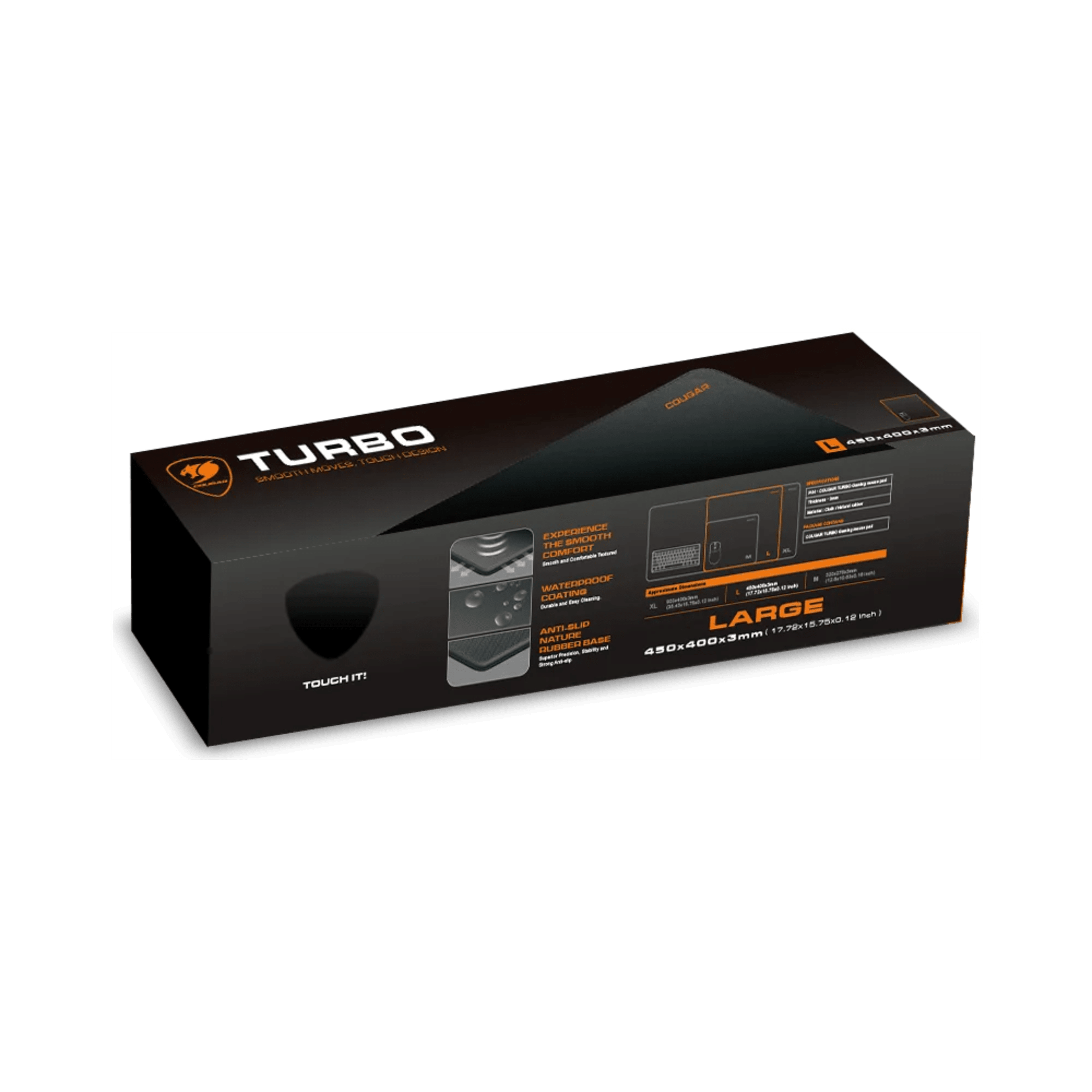 COUGAR TURBO L Gaming Mouse Pad - Main Image