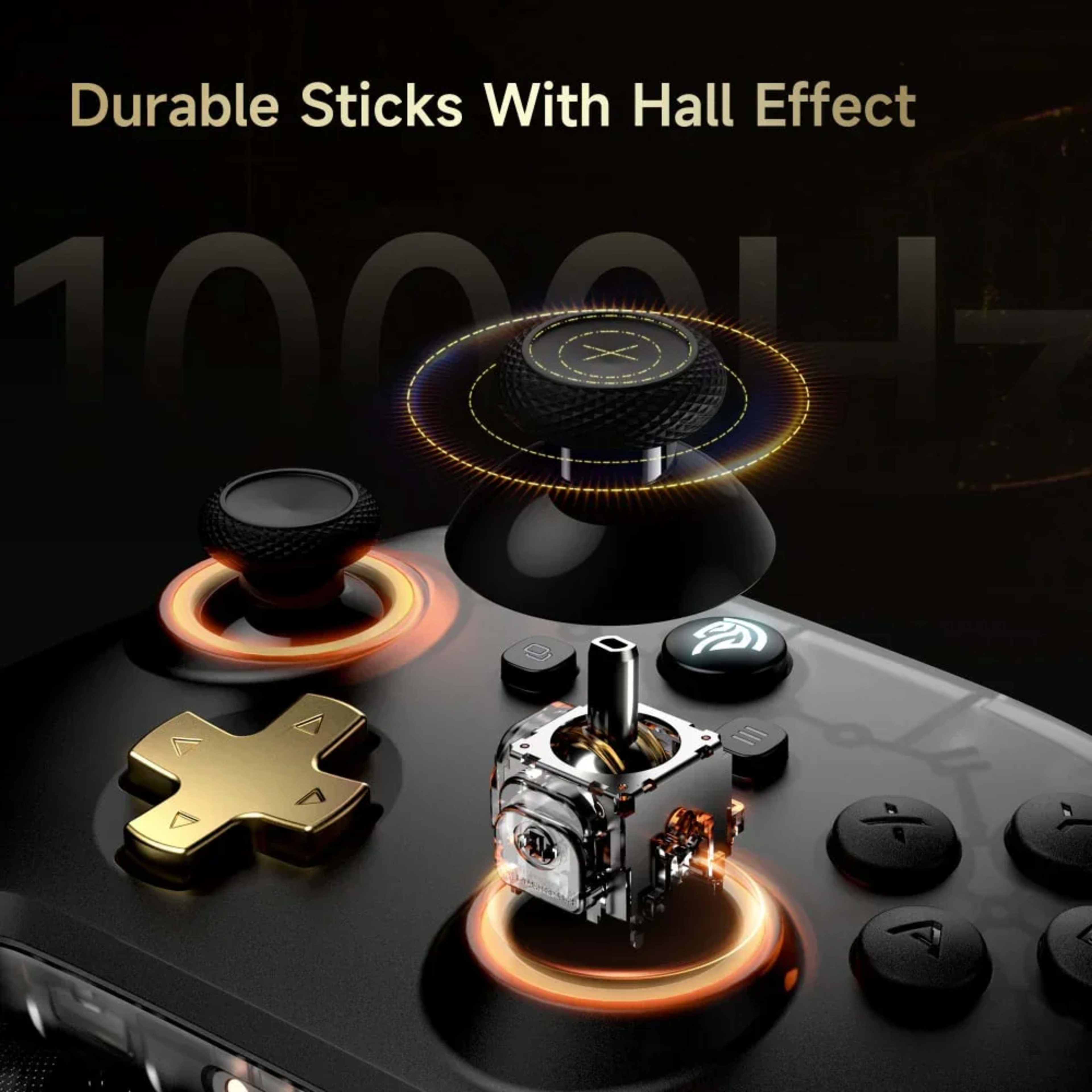EasySMX® D05 Multiplatform Gaming Controller with Charging Dock, Hall Effect Joysticks and Triggers 4 EasySMX® D05 Multiplatform Gaming Controller with Charging Dock, Hall Effect Joysticks and Triggers thumbnail 4