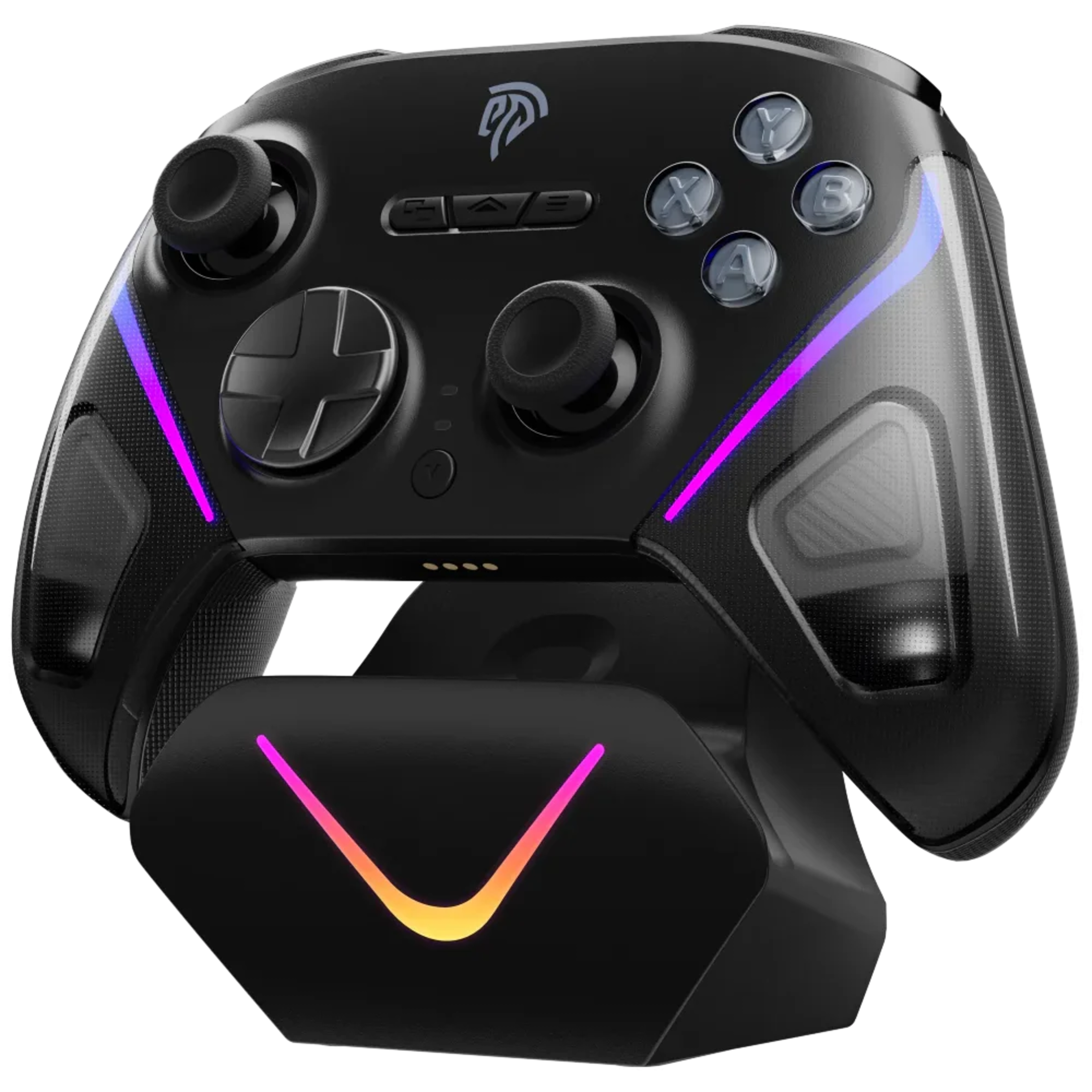 EasySMX® D10 Multiplatform Gaming Controller with TMR sticks, Trigger Lock and Charging Dock - Space Black - Main Image EasySMX® D10 Multiplatform Gaming Controller with TMR sticks, Trigger Lock and Charging Dock - Space Black - Main Image