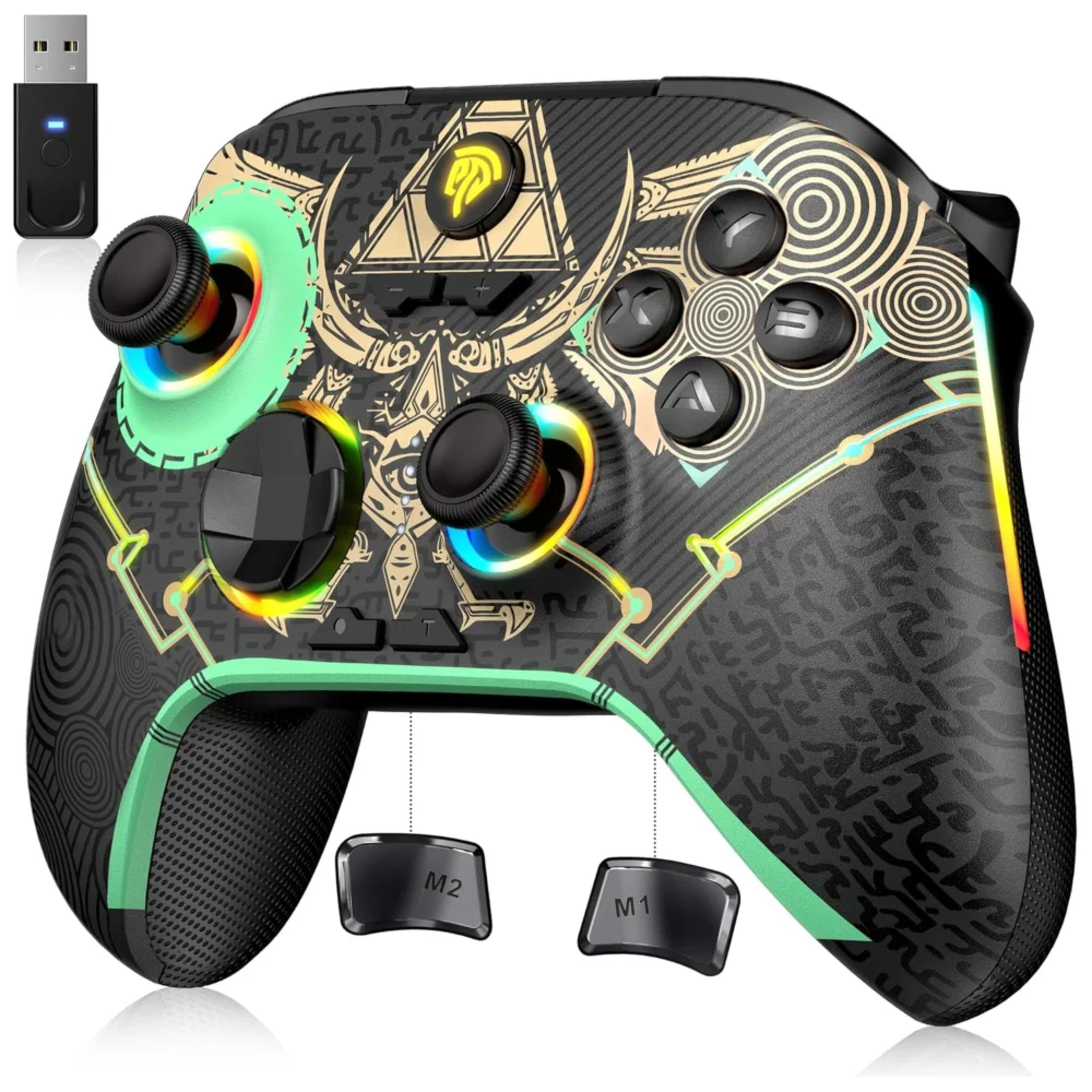 EasySMX® X15 RGB Controller With Hall Trigger and Hall Joystick - Zelda - Main Image EasySMX® X15 RGB Controller With Hall Trigger and Hall Joystick - Zelda - Main Image