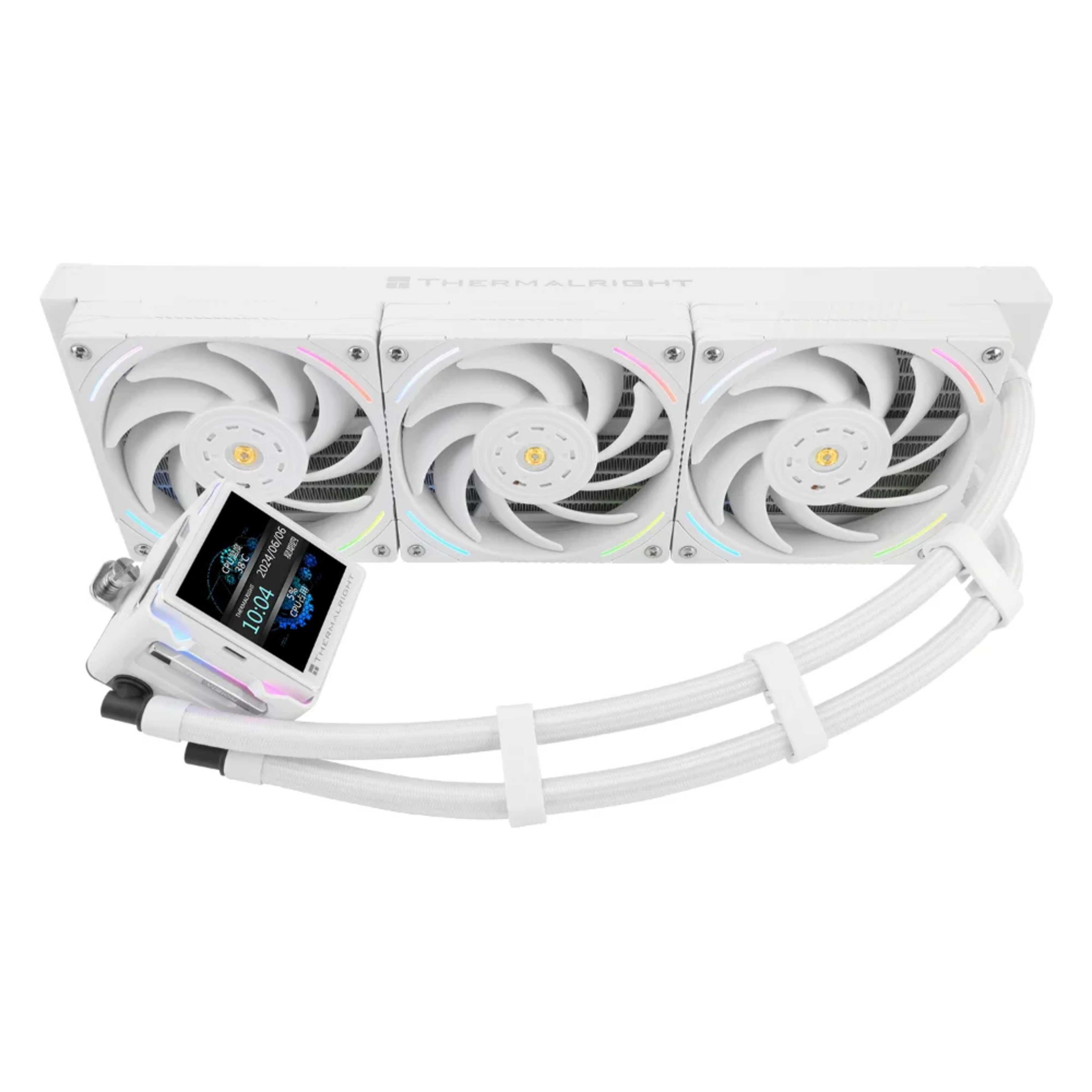 Thermal Right Elite Vision 360 Argb White - Main Image Thermal Right Elite Vision 360 Argb White - Main Image