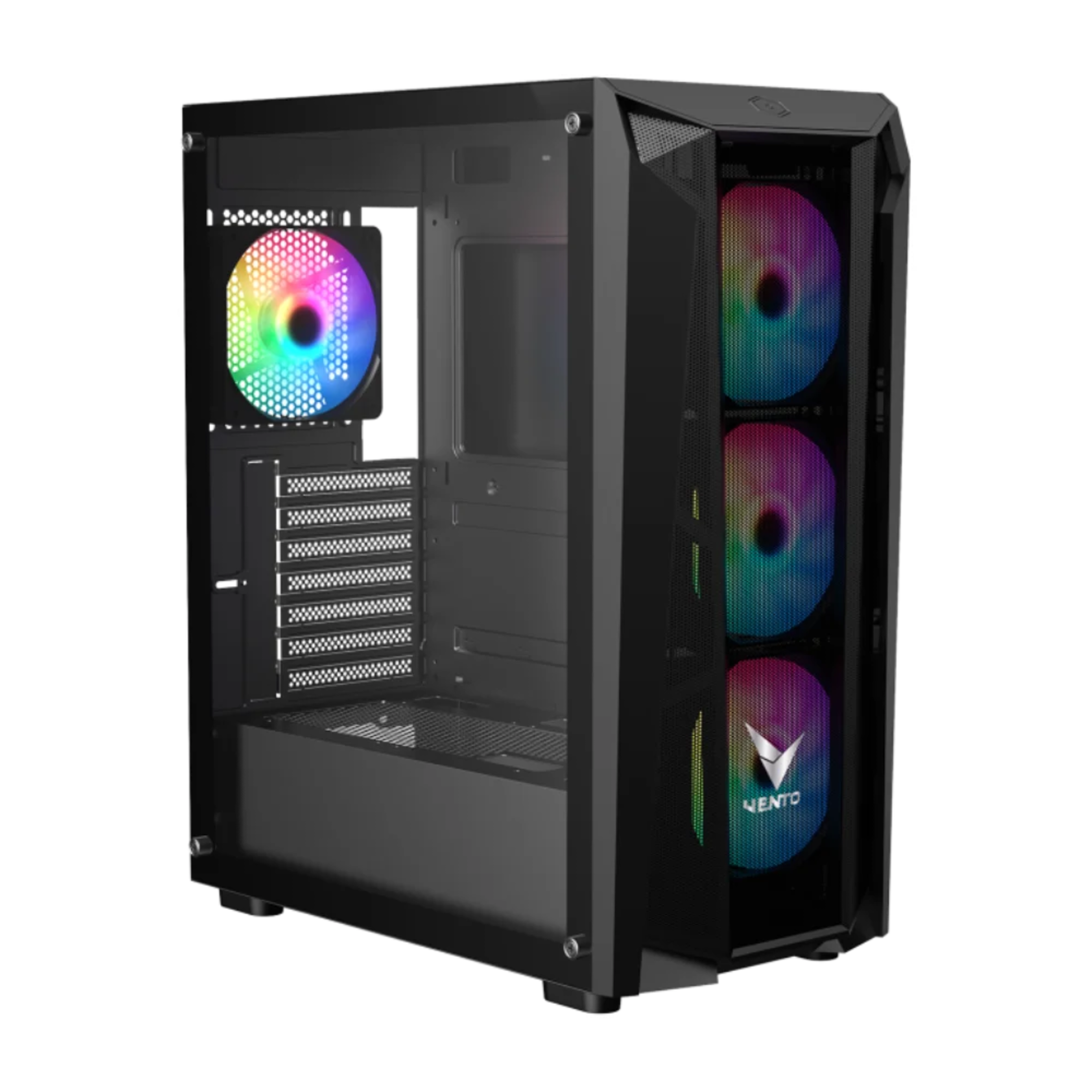 FSP VG15FE Tempered Glass 4 ARGB Fans Gaming Casing With 550W Bronze PSU 2 FSP VG15FE Tempered Glass 4 ARGB Fans Gaming Casing With 550W Bronze PSU thumbnail 2