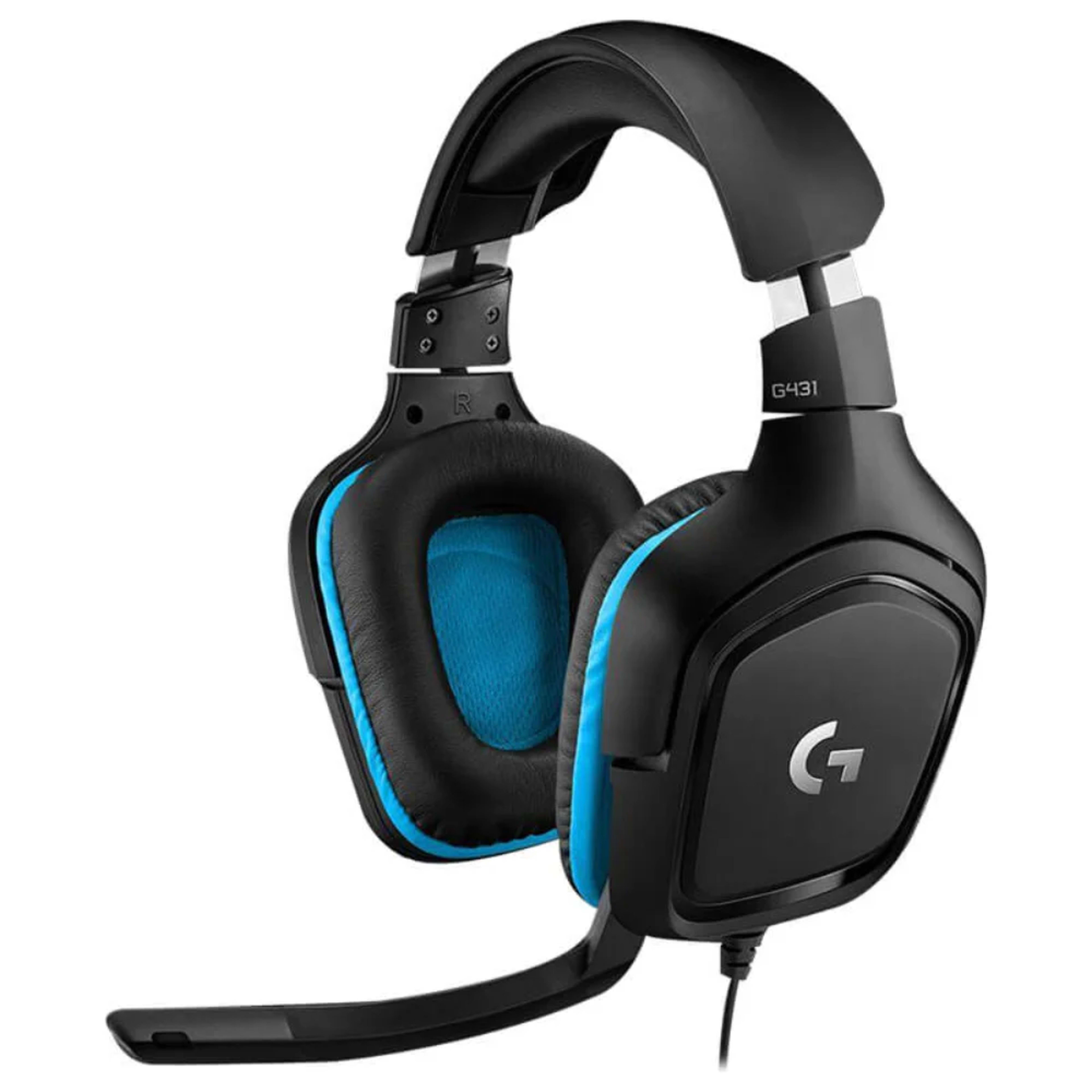 Logitech G431 Surround Sound Gaming Headset 2 Logitech G431 Surround Sound Gaming Headset thumbnail 2
