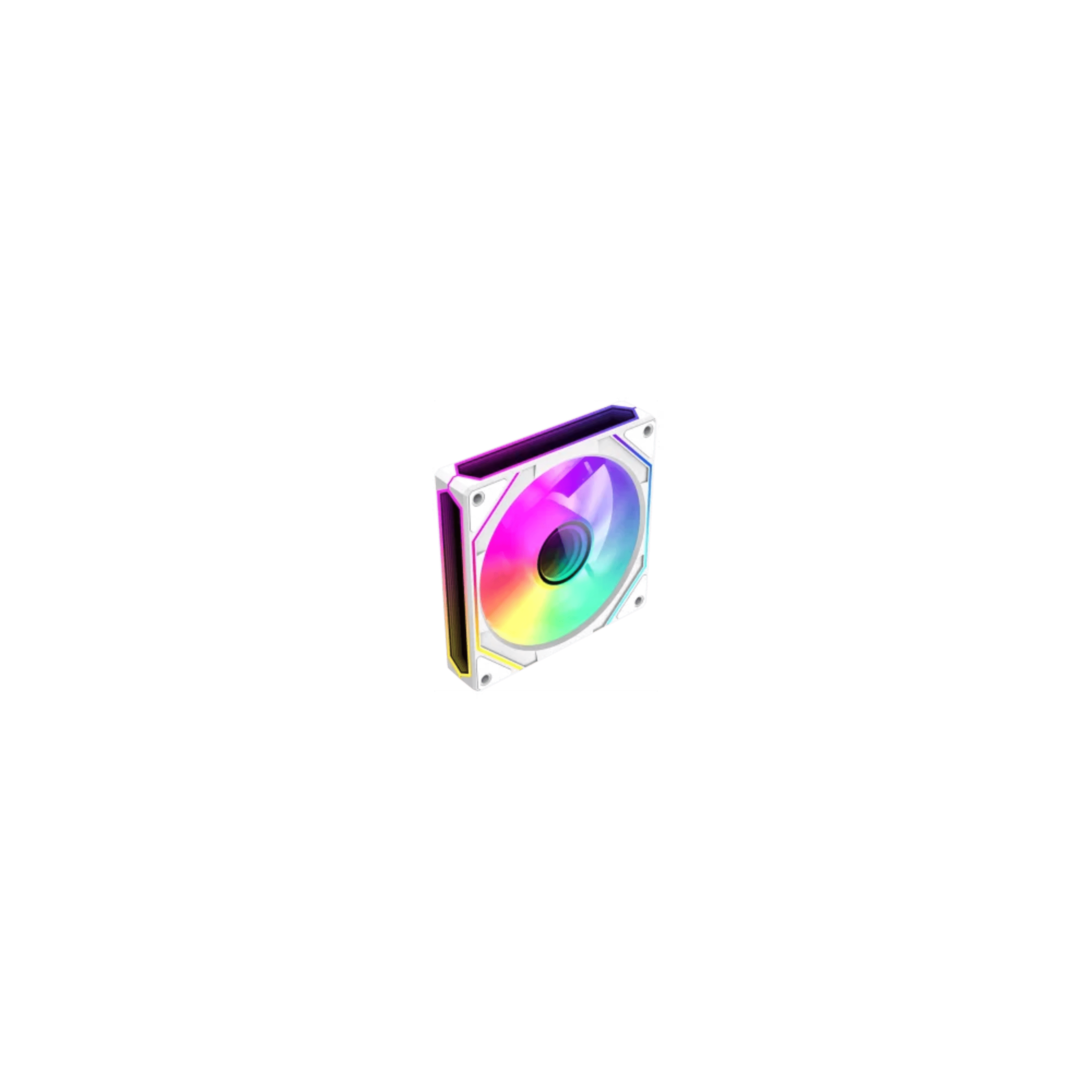 GameMax FN12A-S8I-RW, Reverse 120mm ARGB Fan - White 2 GameMax FN12A-S8I-RW, Reverse 120mm ARGB Fan - White thumbnail 2