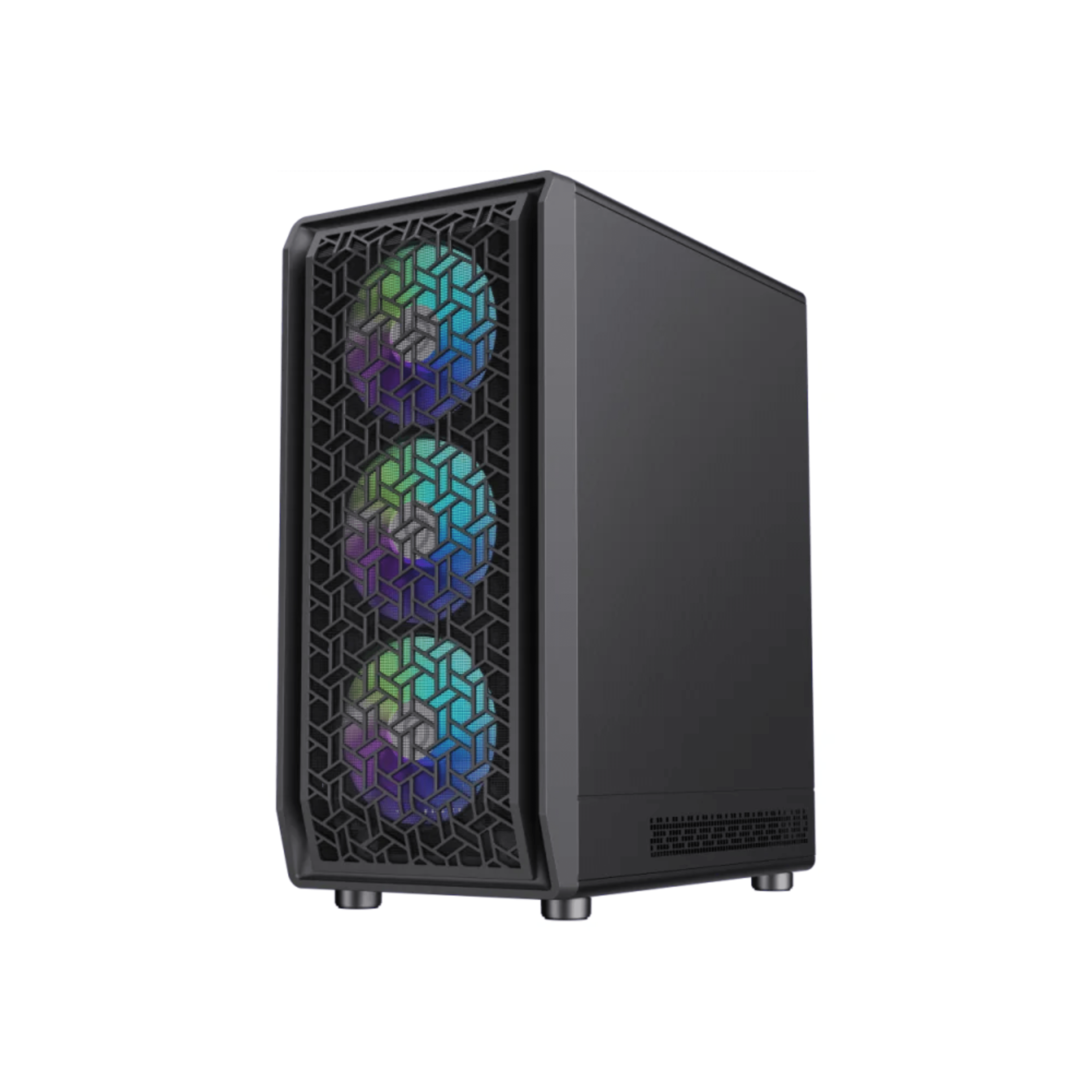 GameMax FORGE AB Premium Mid Tower ATX Gaming PC Case - Black 4 GameMax FORGE AB Premium Mid Tower ATX Gaming PC Case - Black thumbnail 4