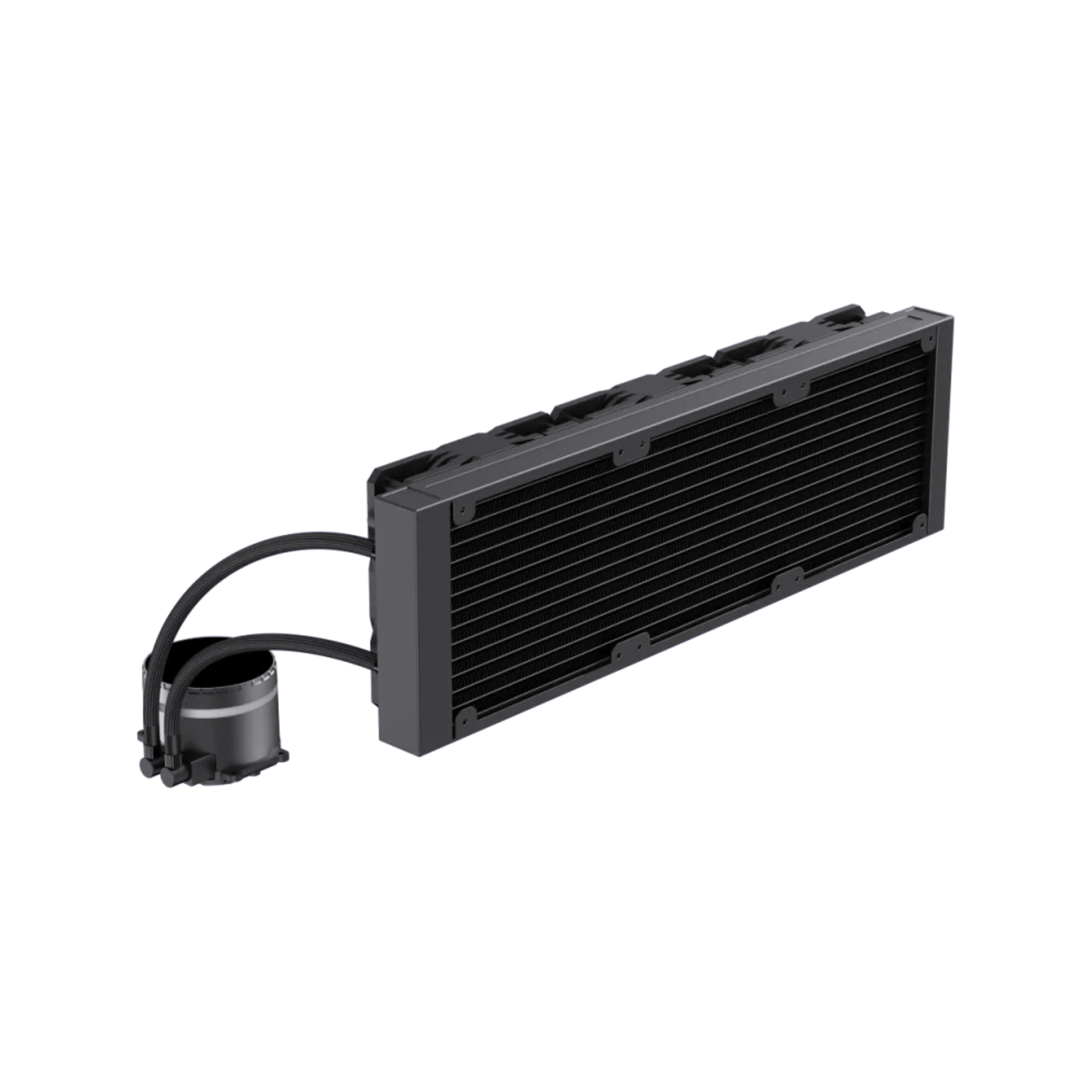 GameMax ICEBURG 360 INFINITY BK 360mm ARGB 300W TDP Leak-Proof Multi-Platform AIO Liquid CPU Cooler - Black thumbnail 3