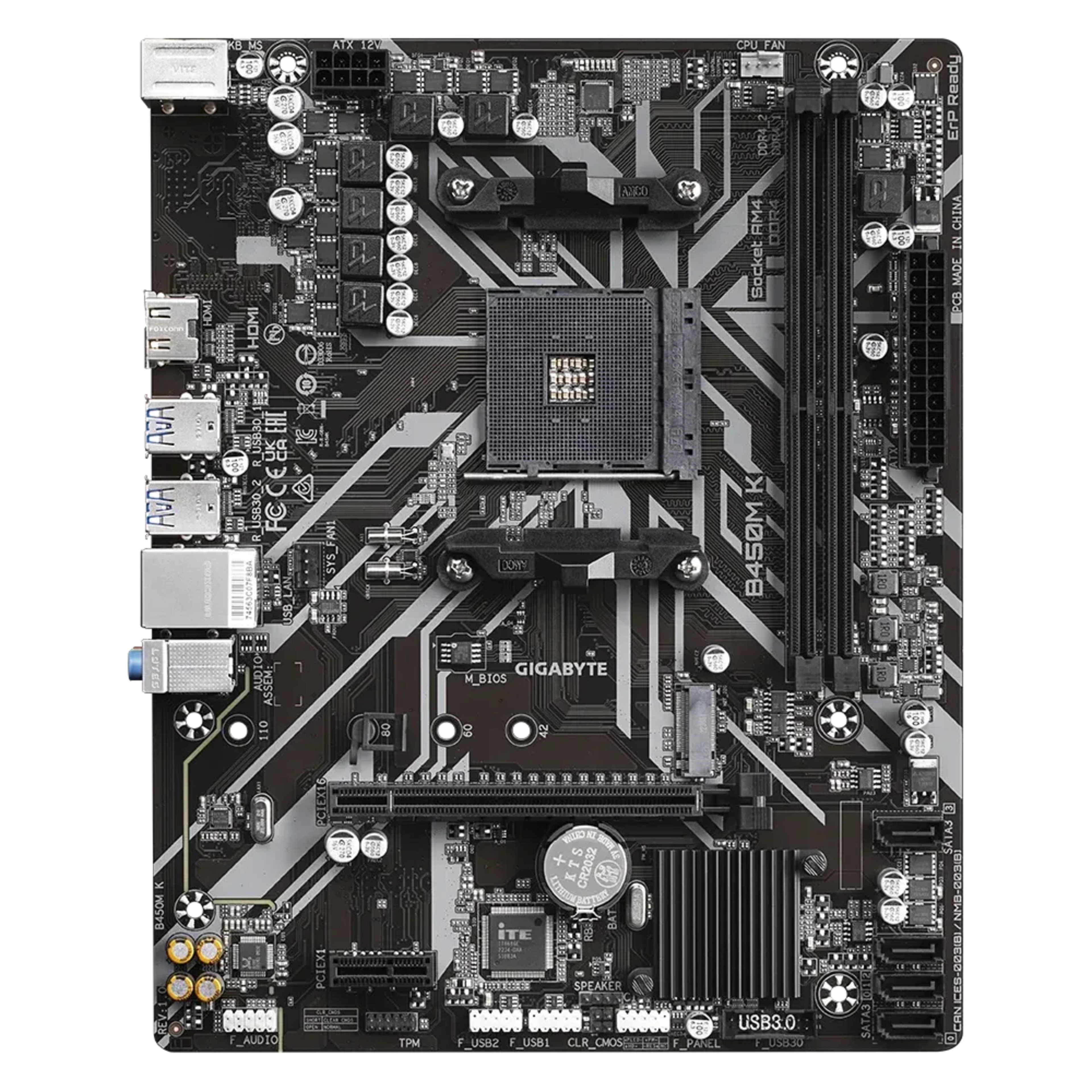 Gigabyte B450M K 4 Gigabyte B450M K thumbnail 4