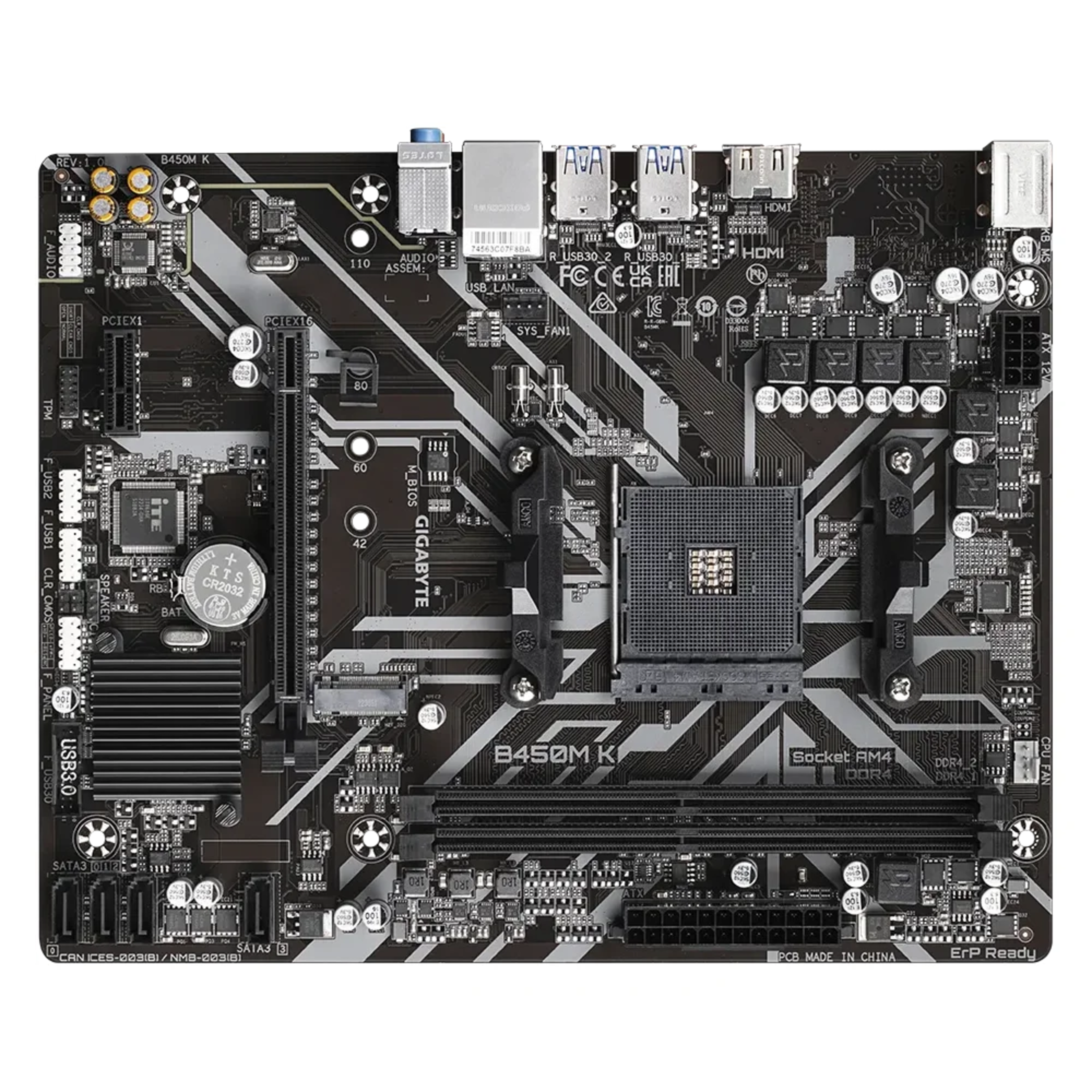 Gigabyte B450M K 2 Gigabyte B450M K thumbnail 2
