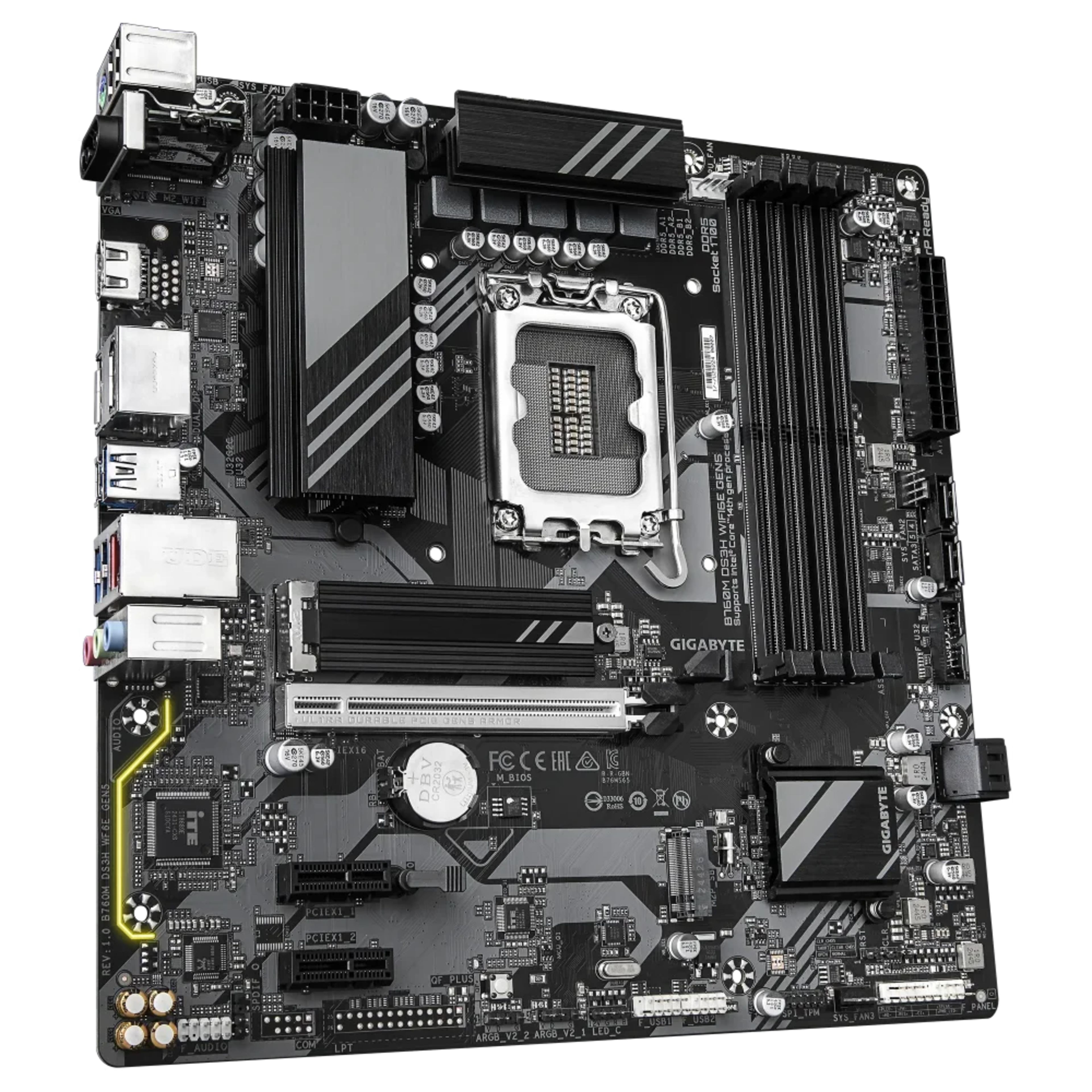 GIGABYTE MB INTEL B760M DS3H WIFI6E GEN 5 DDR 2 GIGABYTE MB INTEL B760M DS3H WIFI6E GEN 5 DDR thumbnail 2