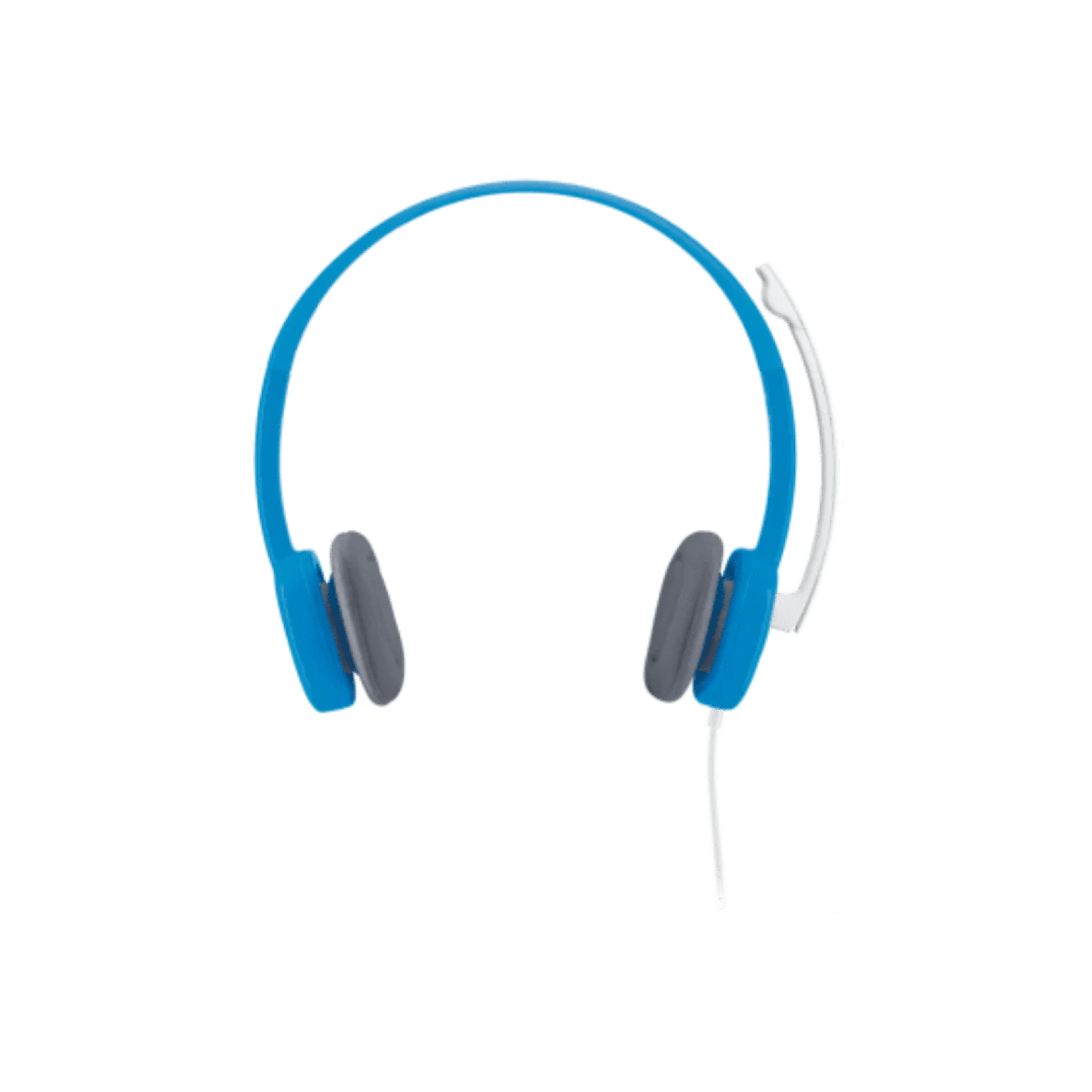 Logitech H150 Stereo Headset - Blue 4 Logitech H150 Stereo Headset - Blue thumbnail 4