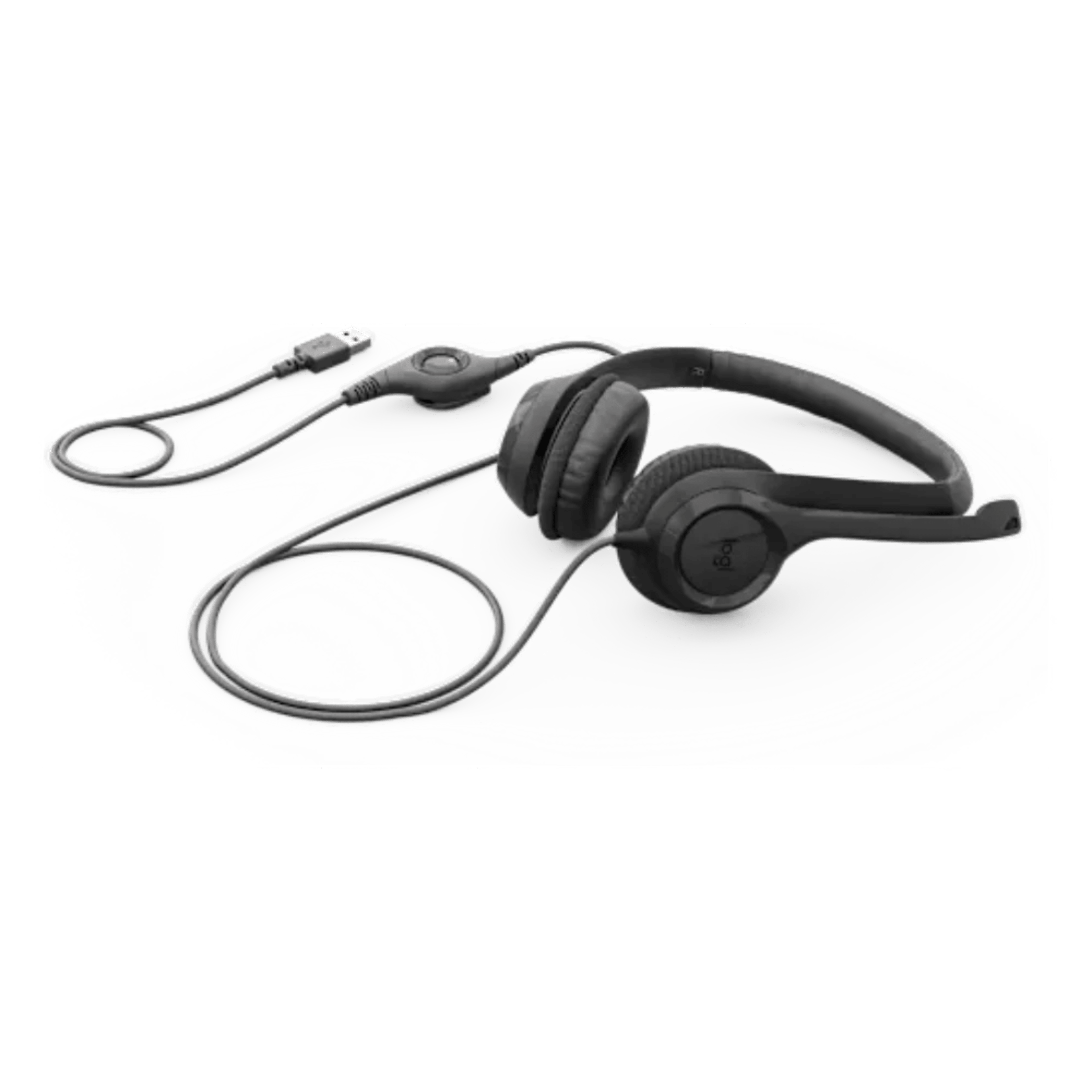 H390 USB Headset - Black thumbnail 4