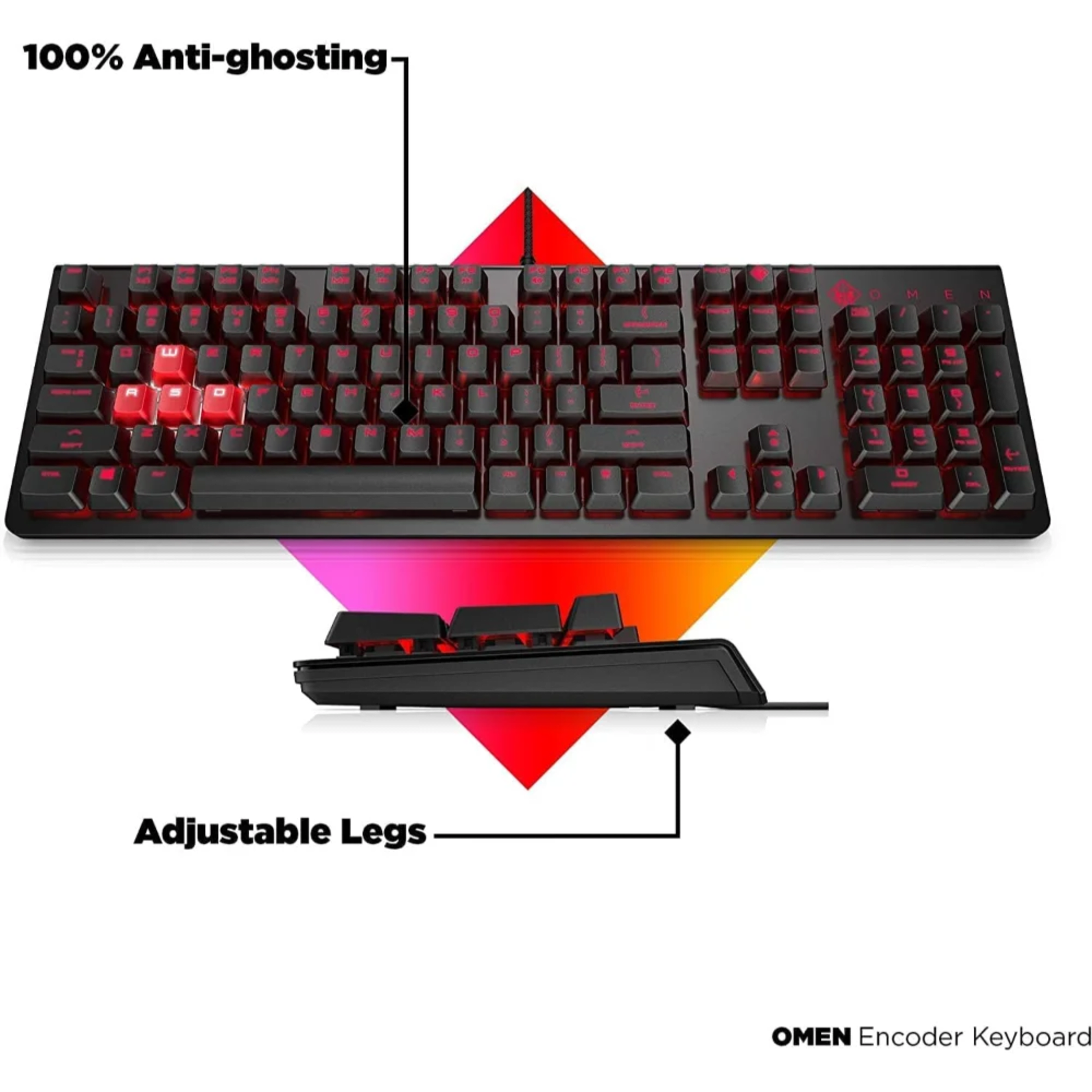 HP Omen Encoder Mechanical Gaming Keyboard 2 HP Omen Encoder Mechanical Gaming Keyboard thumbnail 2