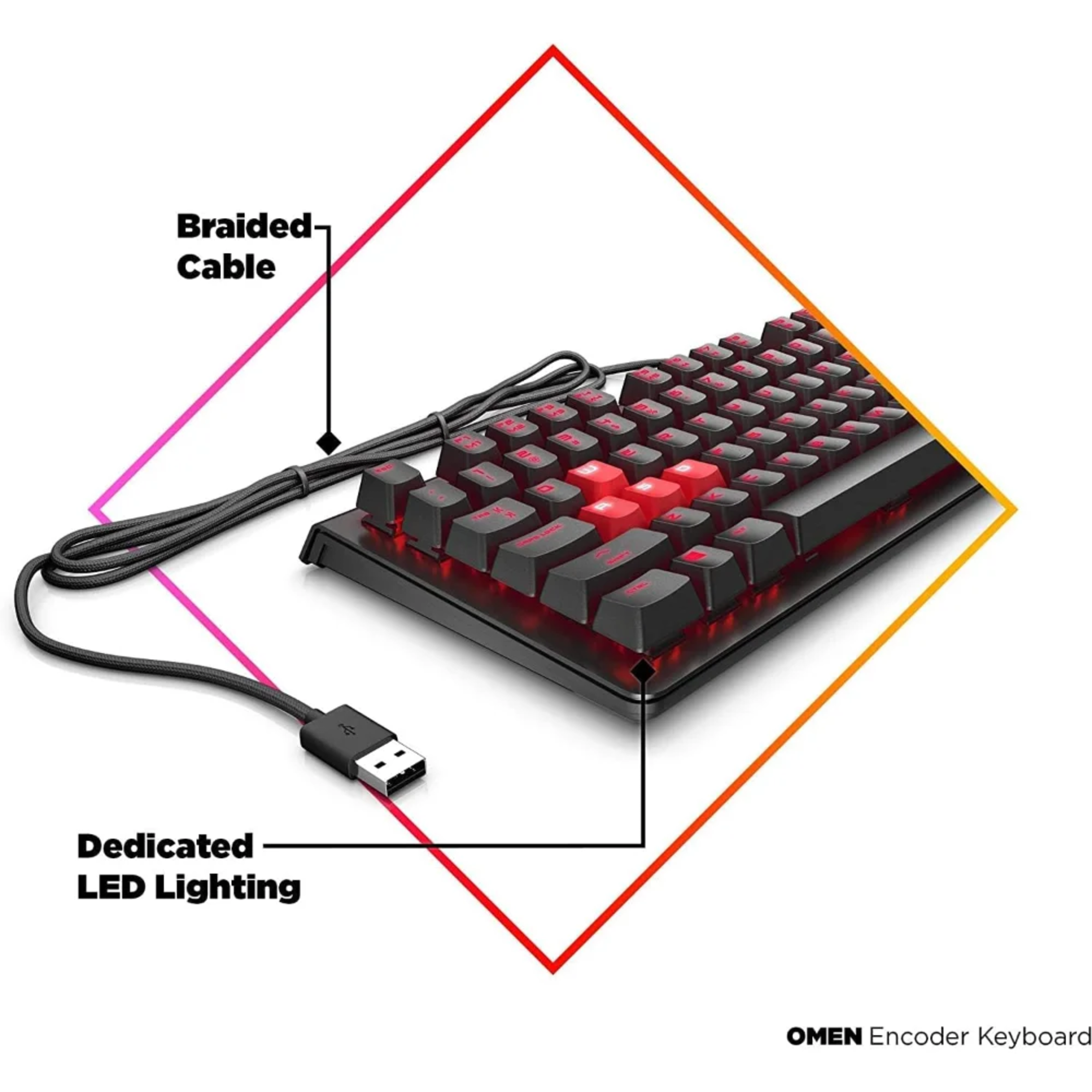 HP Omen Encoder Mechanical Gaming Keyboard 5 HP Omen Encoder Mechanical Gaming Keyboard thumbnail 5