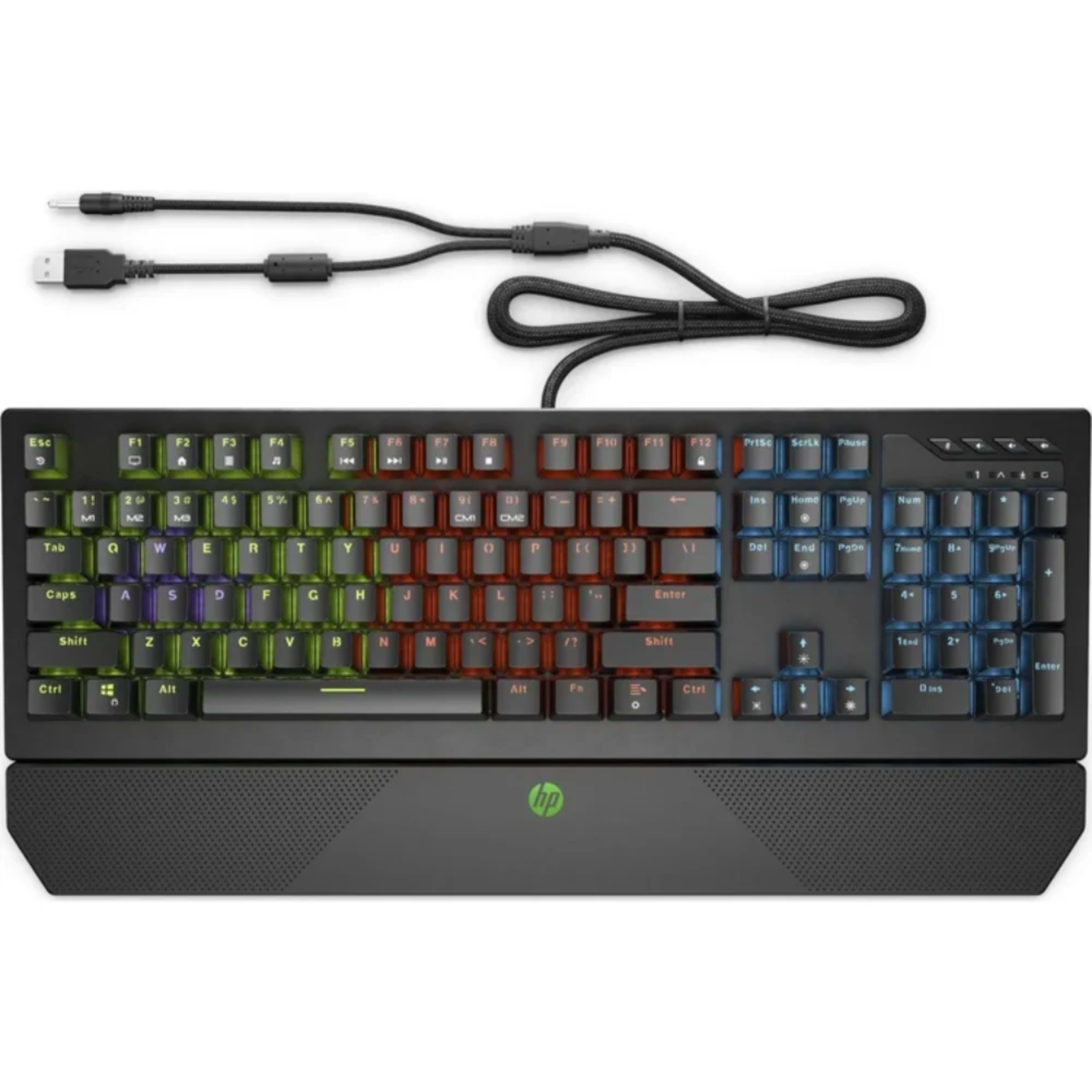 HP Pavilion Gaming RGB Mechanical Keyboard 800 - Red Swtiches - Main Image HP Pavilion Gaming RGB Mechanical Keyboard 800 - Red Swtiches - Main Image
