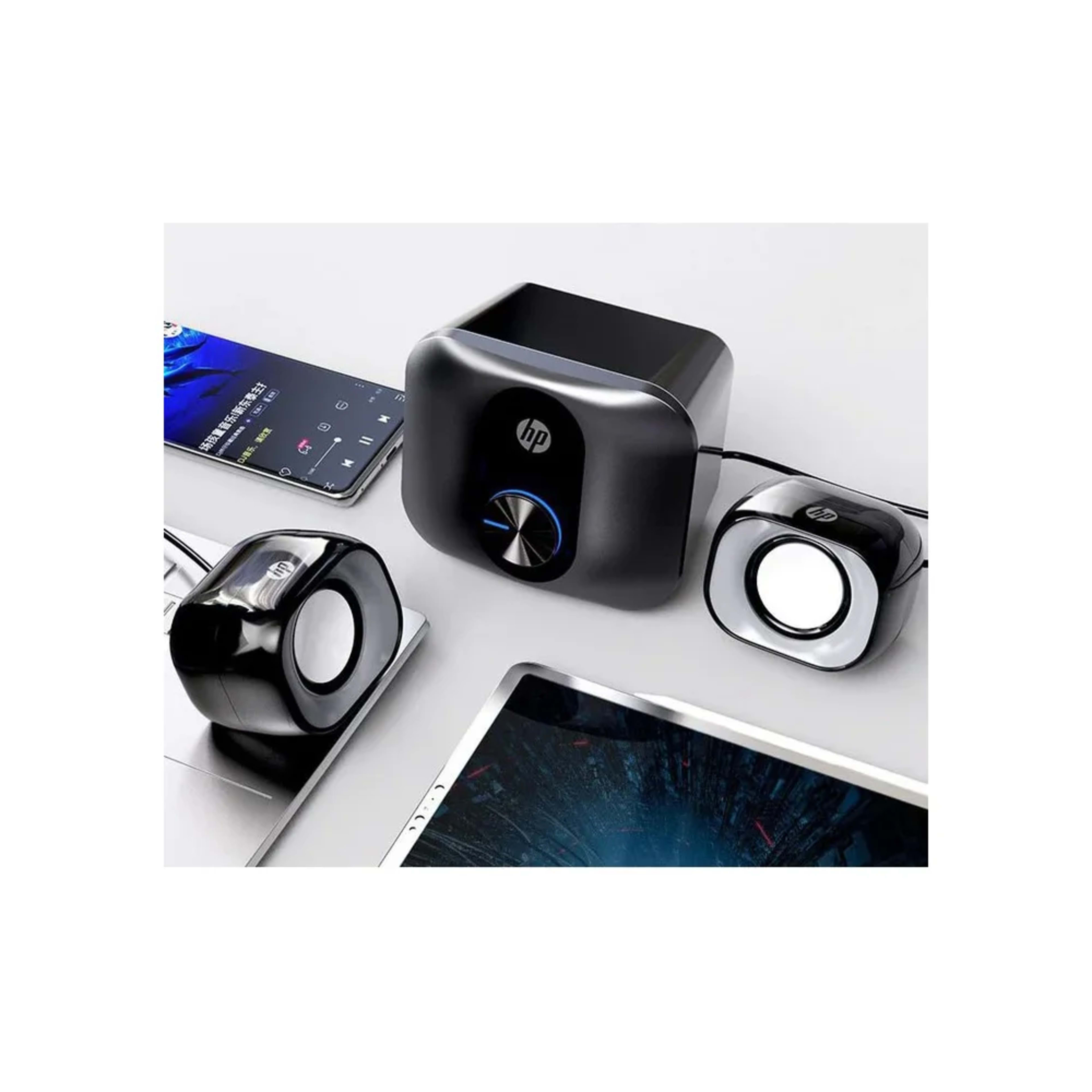 HP Stereo 2.1 Multimedia wired speaker - BLACK 2 HP Stereo 2.1 Multimedia wired speaker - BLACK thumbnail 2