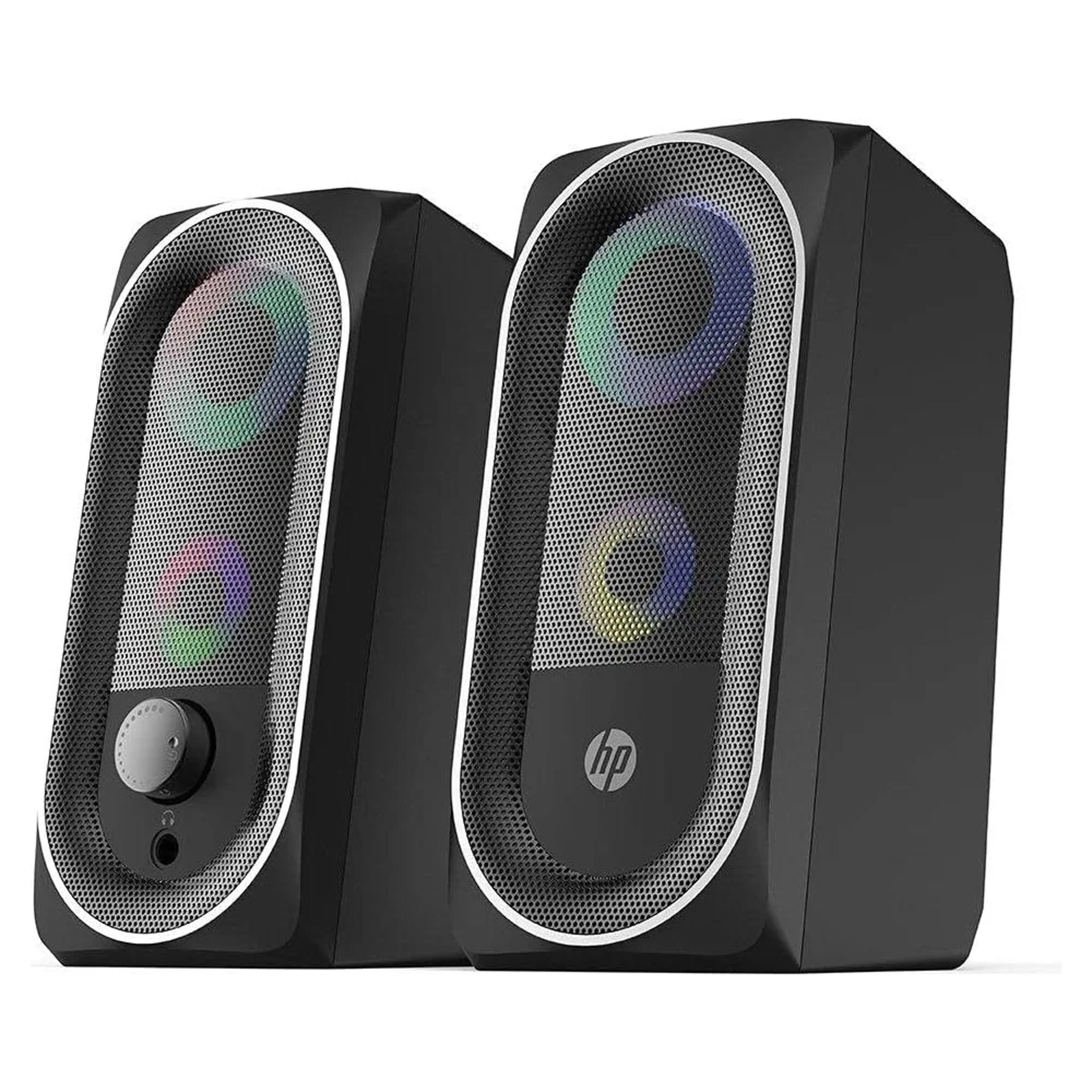 HP Stereo Multimedia wired speaker RGB - BLACK 5 HP Stereo Multimedia wired speaker RGB - BLACK thumbnail 5