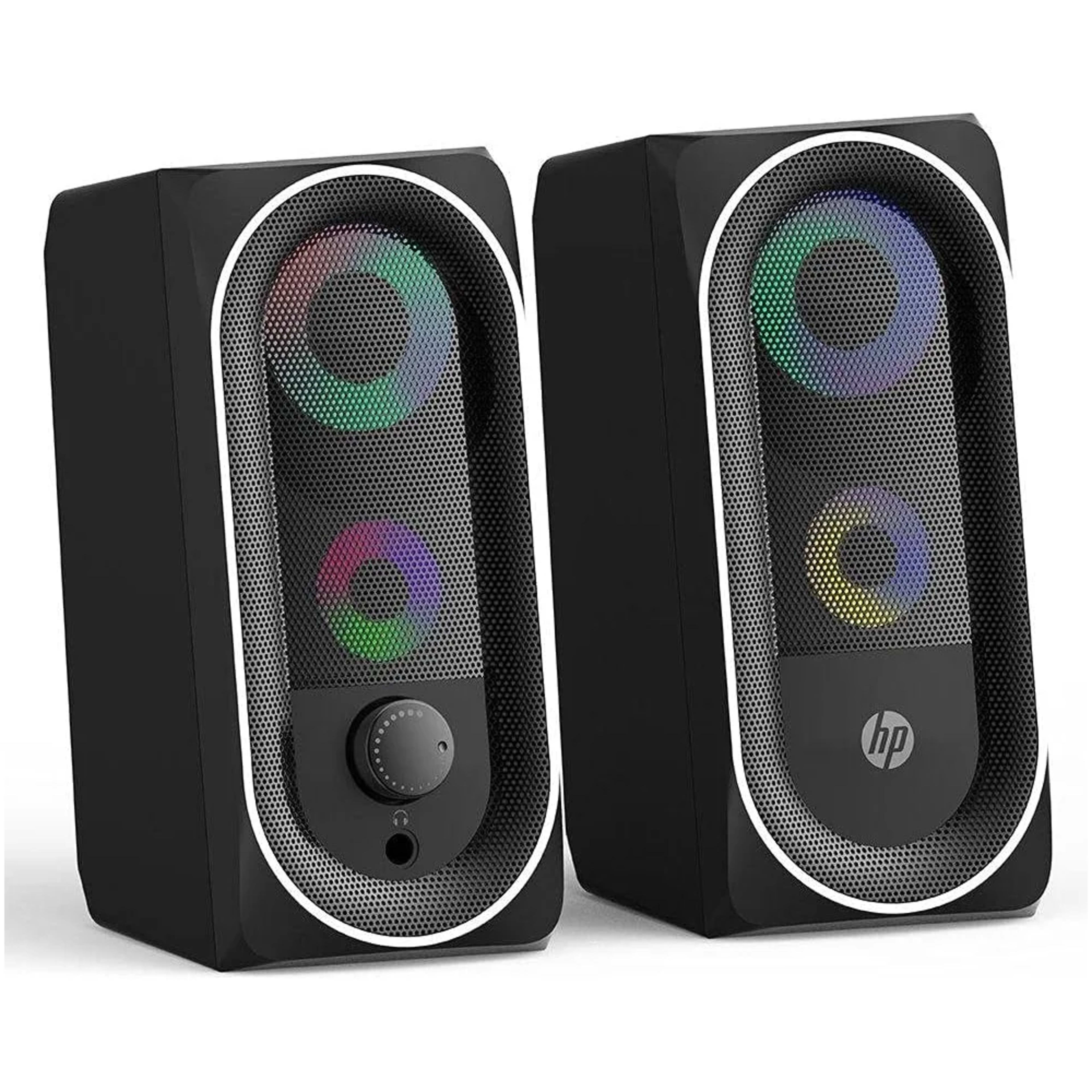 HP Stereo Multimedia wired speaker RGB - BLACK 6 HP Stereo Multimedia wired speaker RGB - BLACK thumbnail 6