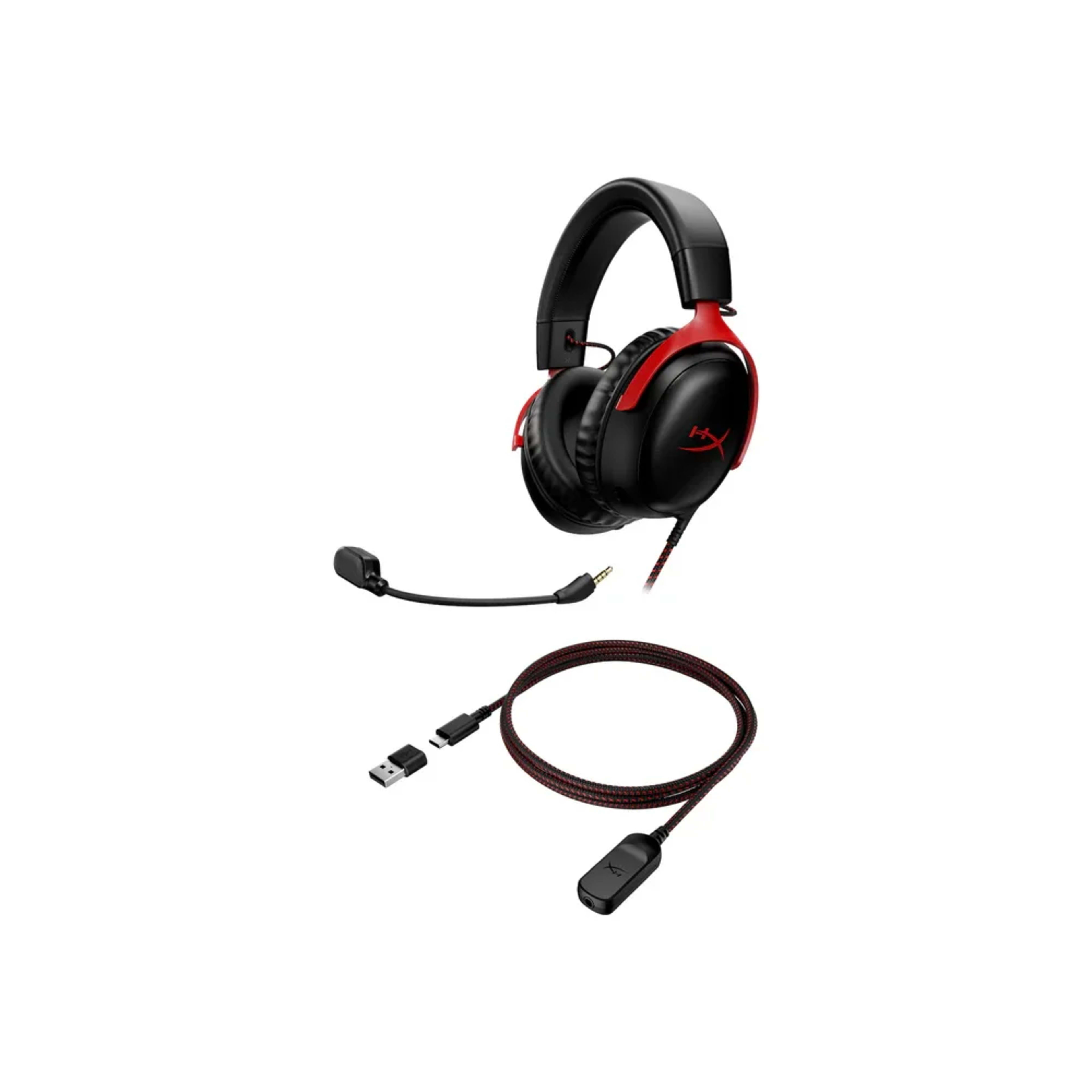 HyperX Cloud III - Gaming Headset Red 2 HyperX Cloud III - Gaming Headset Red thumbnail 2