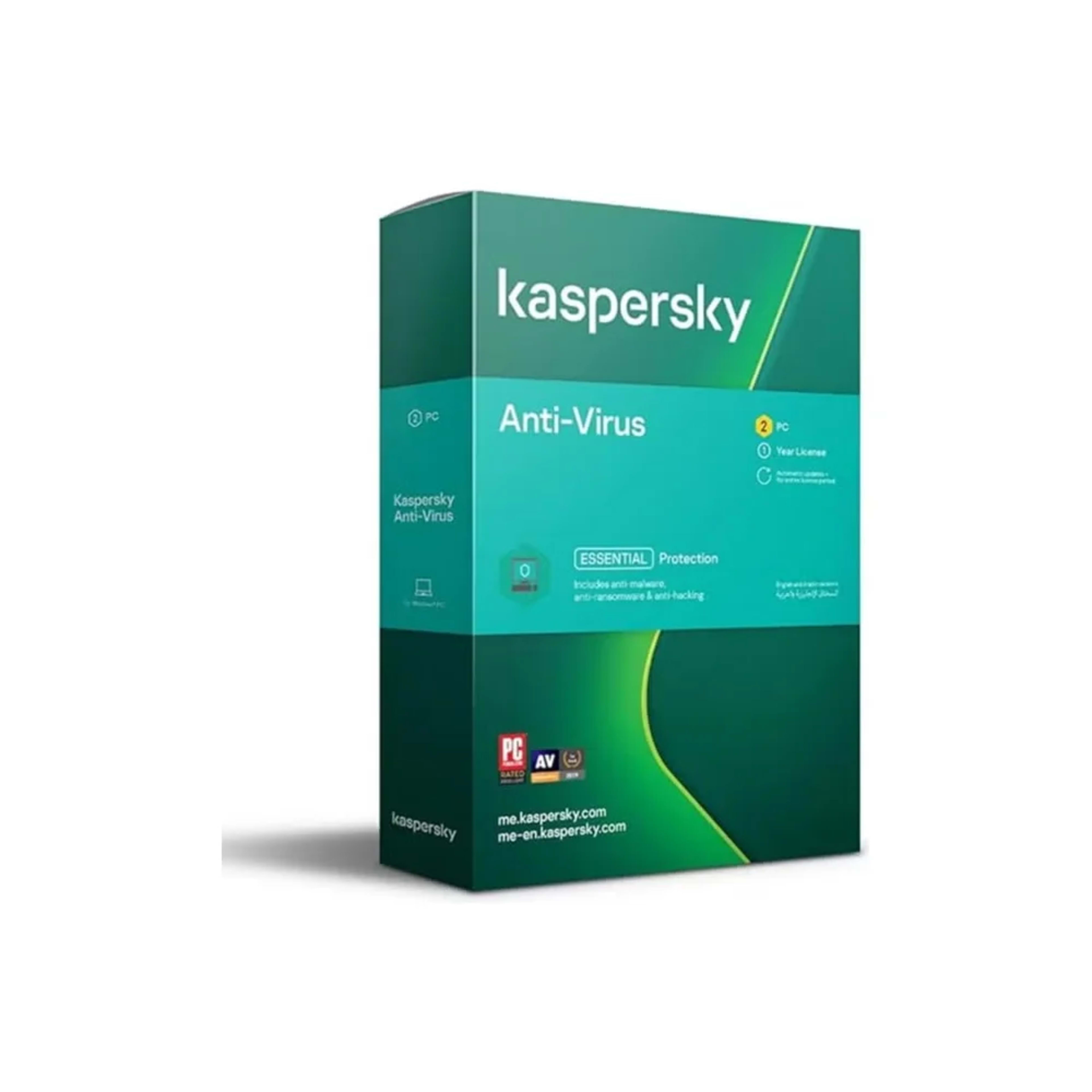 KESPERSKY Antivirus 2 PC - 1 Year License - Main Image KESPERSKY Antivirus 2 PC - 1 Year License - Main Image
