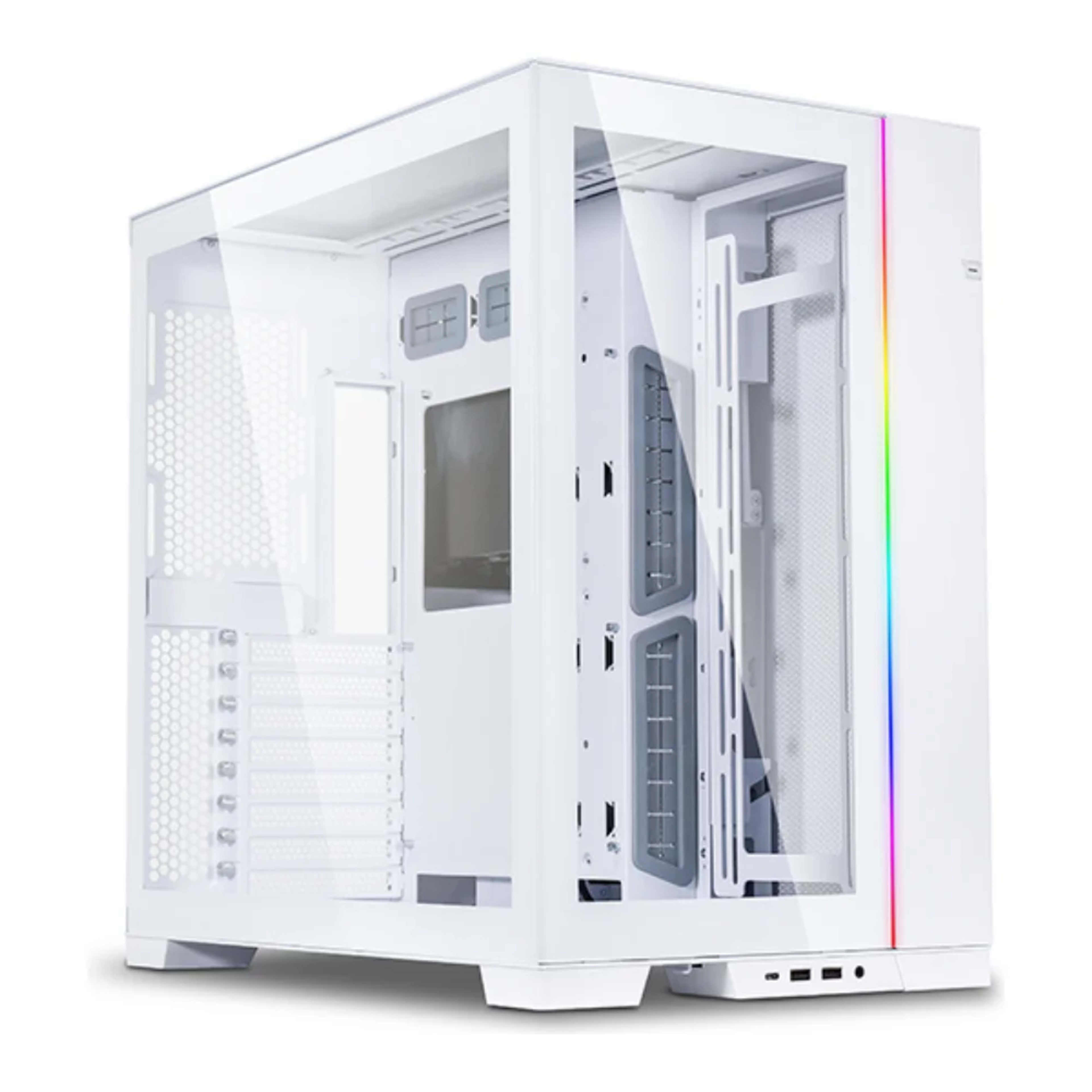 LIAN LI O11D EVO White, Midium Case - EATX/ATX/M-ATX/ITX - White - Main Image LIAN LI O11D EVO White, Midium Case - EATX/ATX/M-ATX/ITX - White - Main Image