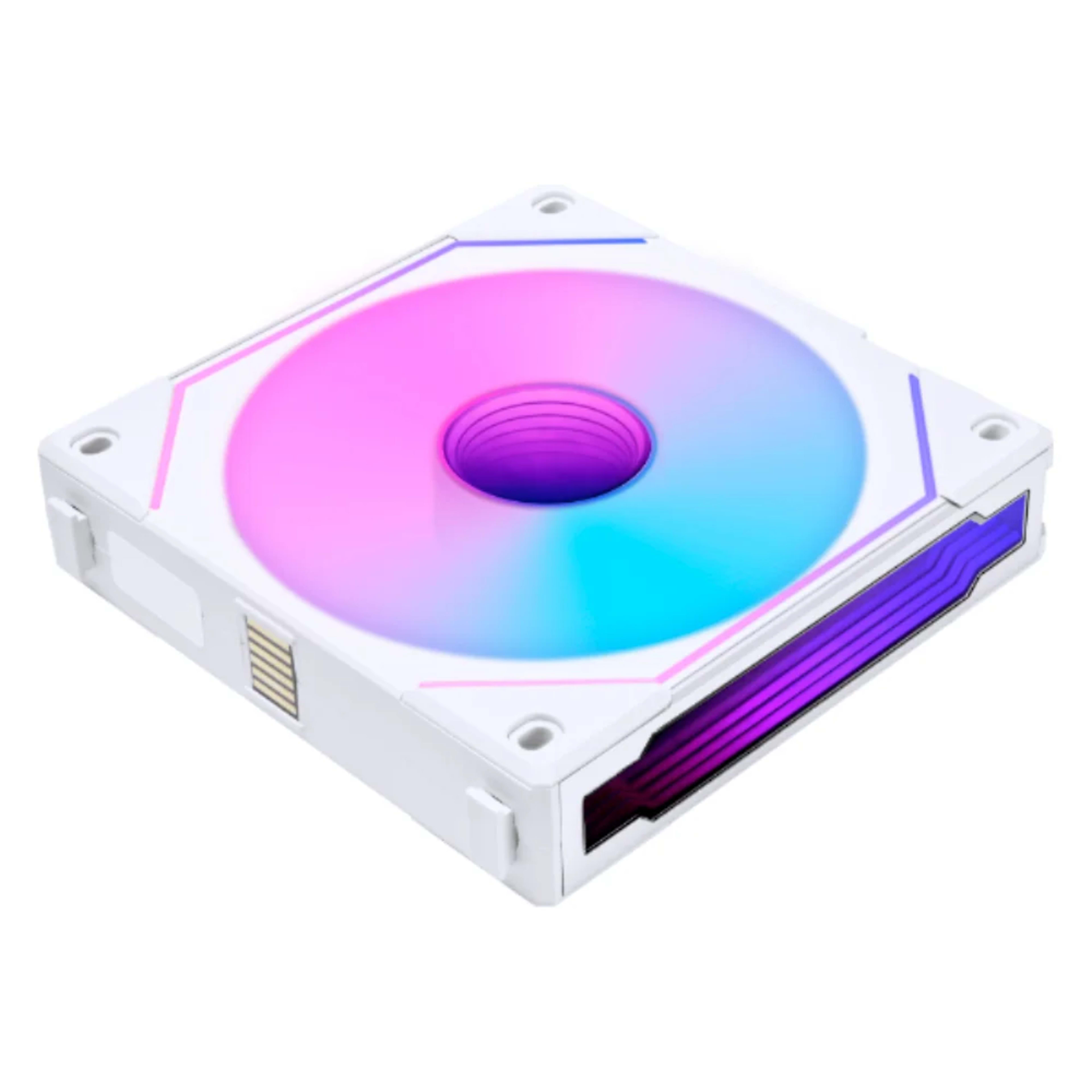 Lian li UNI FAN SL-INF REVERSE BLADE (3pcs) with controller - White - Main Image Lian li UNI FAN SL-INF REVERSE BLADE (3pcs) with controller - White - Main Image