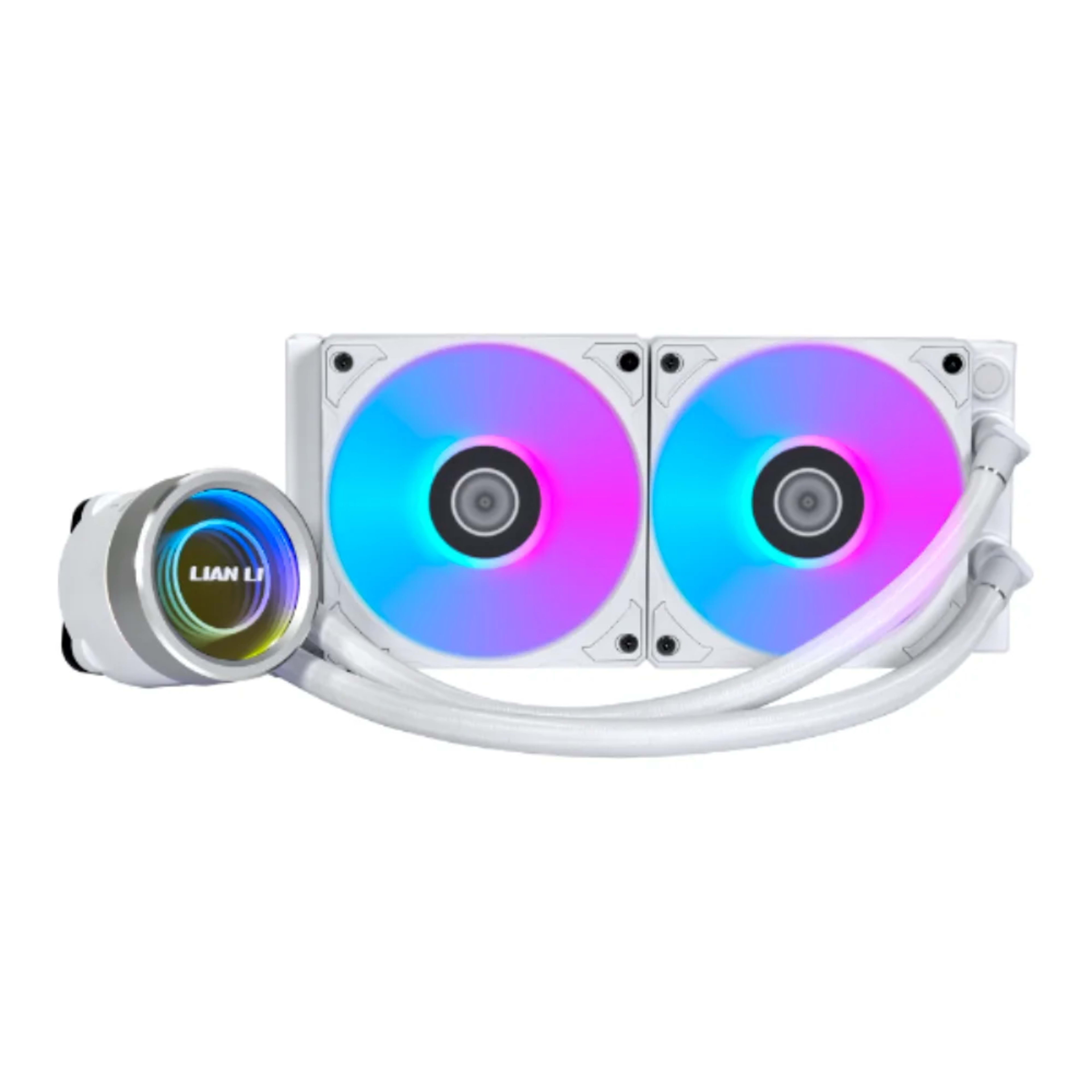 LIANLI Galahad II Trinity series White. 240mm RGB water/liquid CPU cooler 4 LIANLI Galahad II Trinity series White. 240mm RGB water/liquid CPU cooler thumbnail 4
