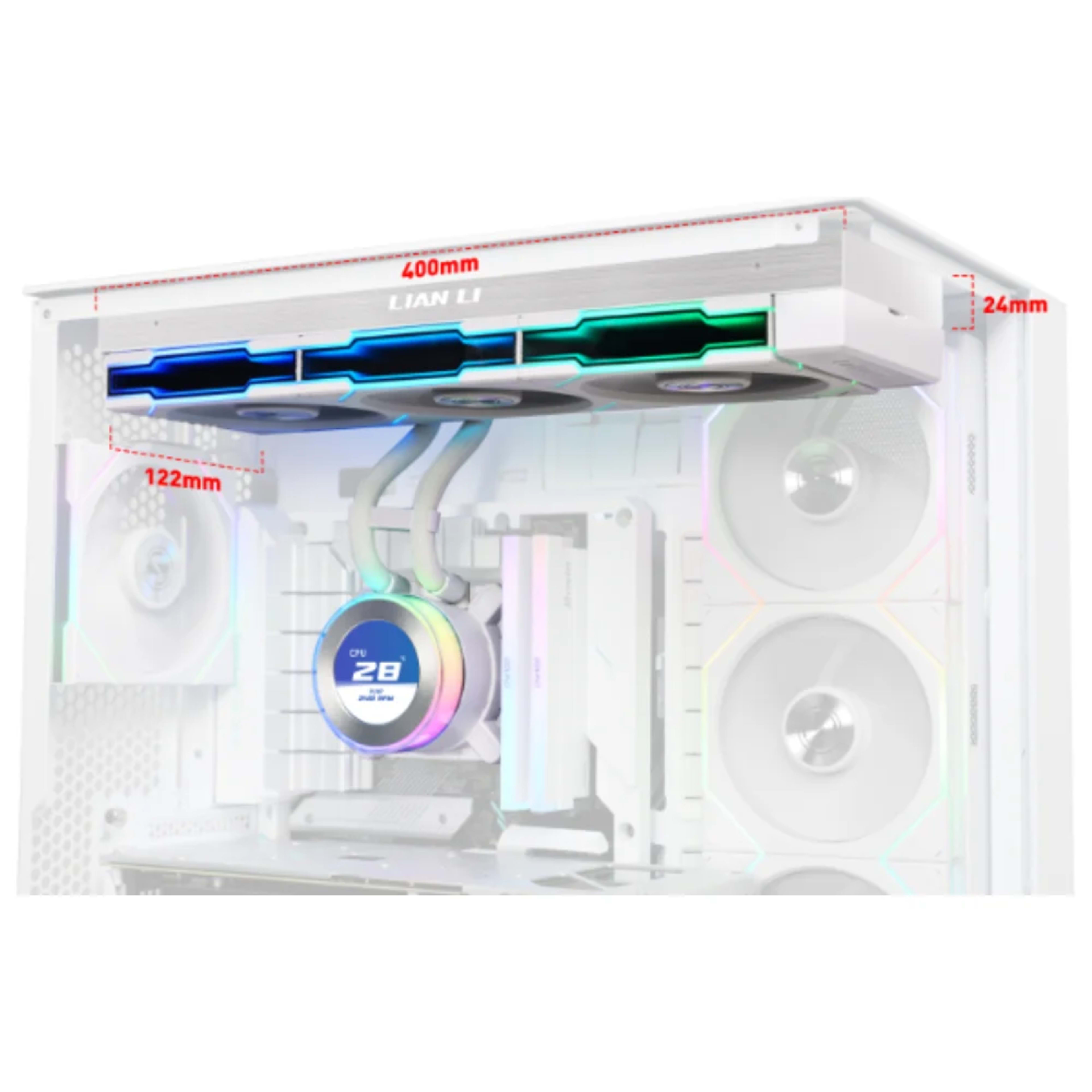 LIANLI Hydroshift II LCD-C White Fanless 3 LIANLI Hydroshift II LCD-C White Fanless thumbnail 3