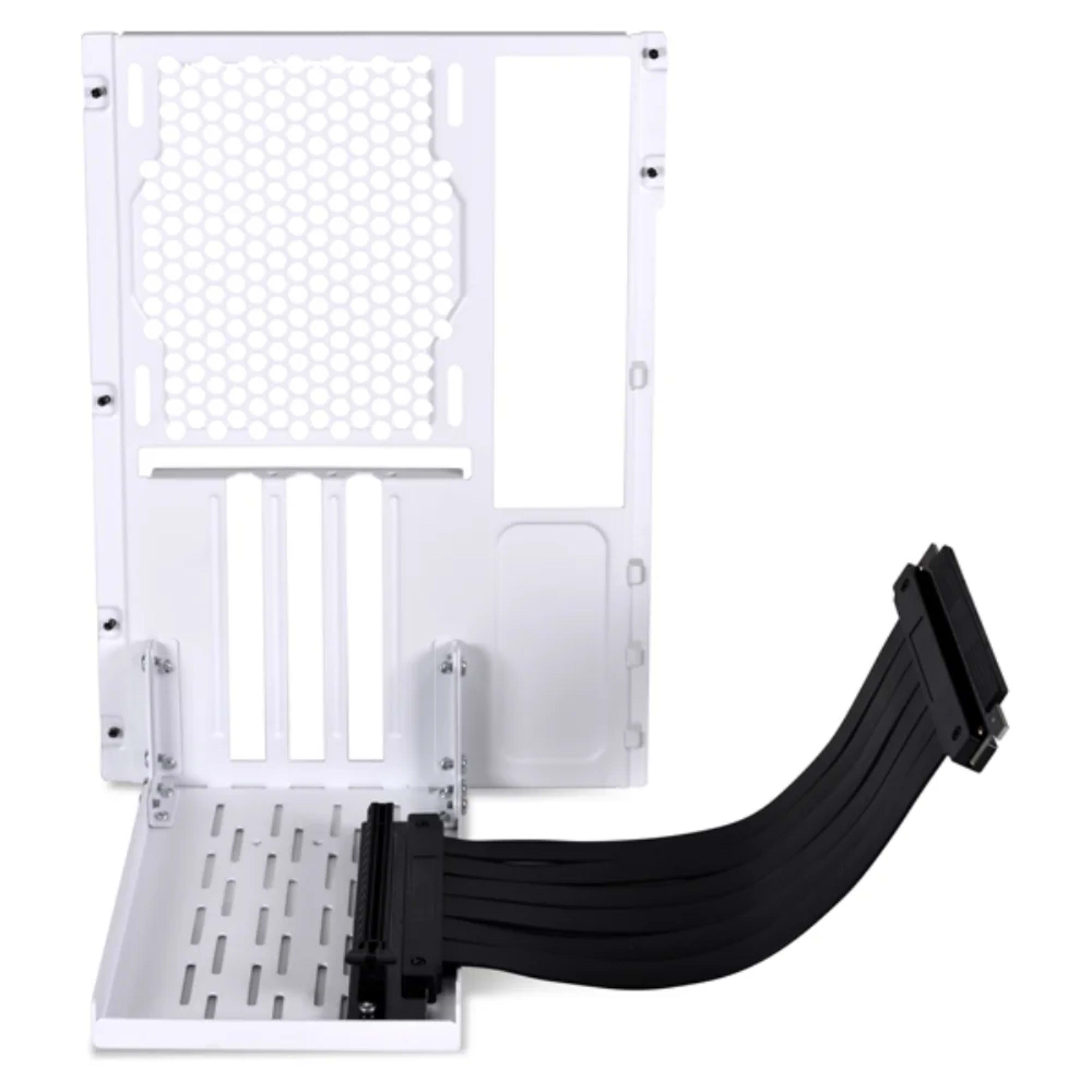 LIANLI O11D-MINI 1W-4 PCIe 4.0 Vertical bracket kit - White 4 LIANLI O11D-MINI 1W-4 PCIe 4.0 Vertical bracket kit - White thumbnail 4