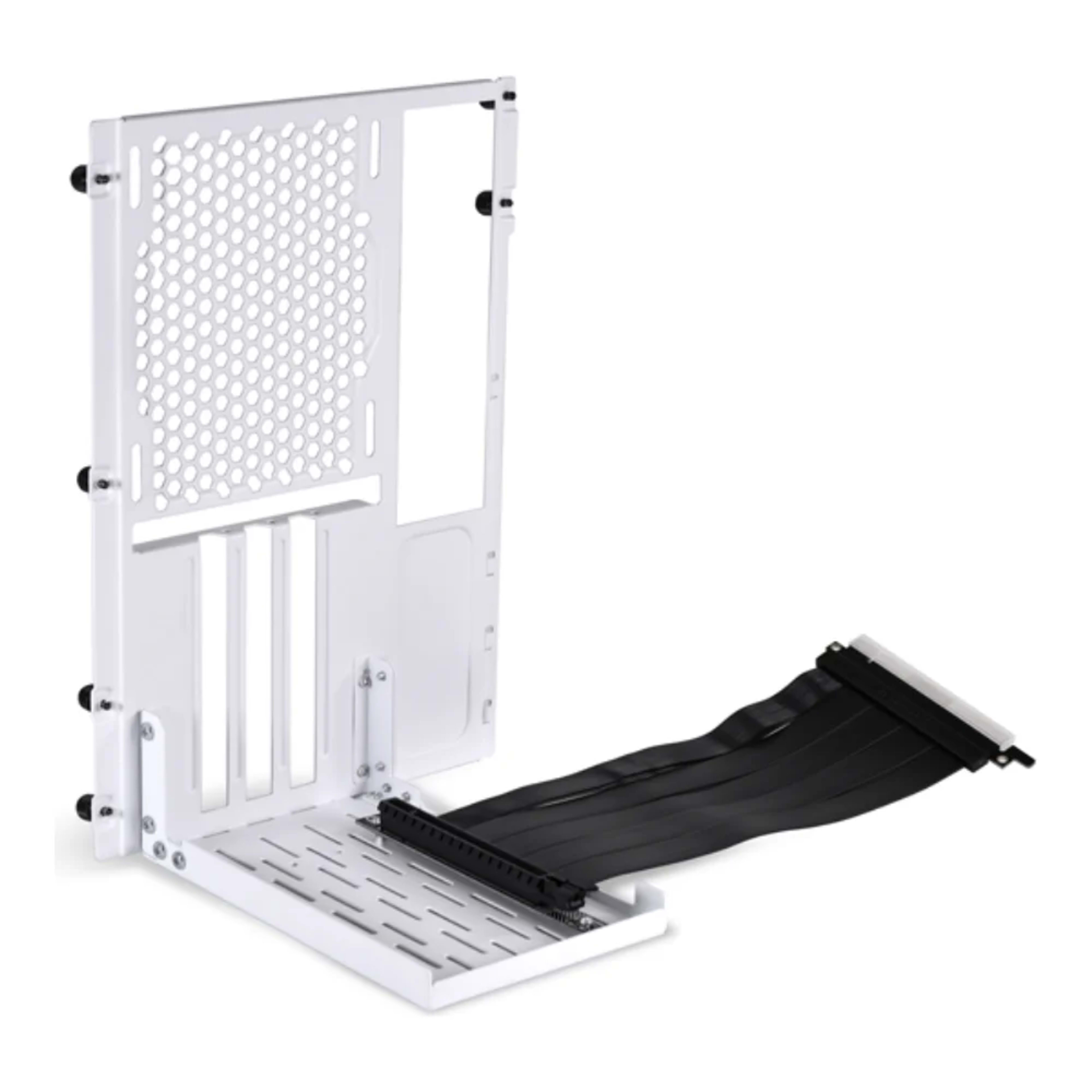 LIANLI O11D-MINI 1W-4 PCIe 4.0 Vertical bracket kit - White 3 LIANLI O11D-MINI 1W-4 PCIe 4.0 Vertical bracket kit - White thumbnail 3