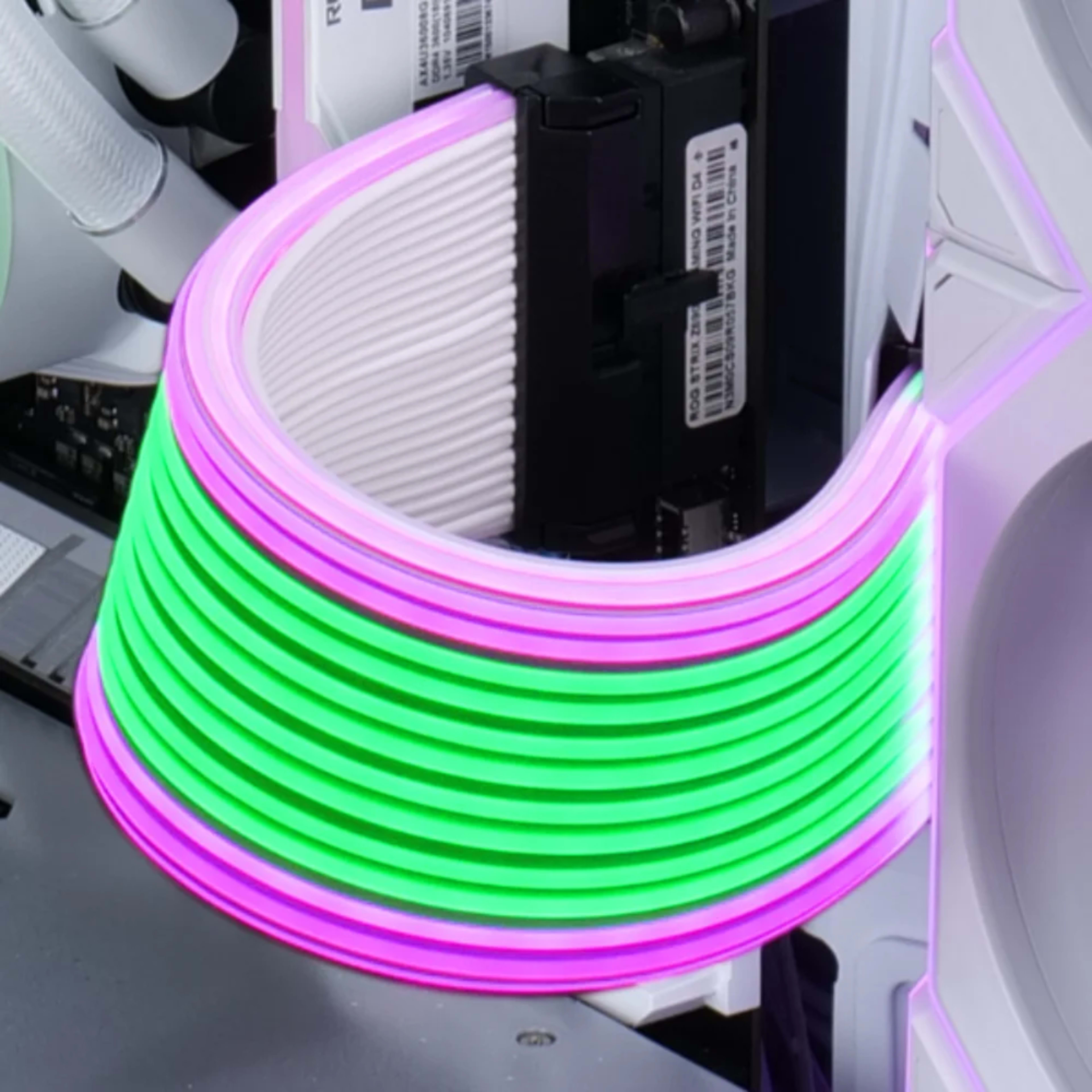LIANLI STRIMER WIRELESS 16-12 (12V-2X6) 12 x Light Guide MODEL: PW16-121W Black 5 LIANLI STRIMER WIRELESS 16-12 (12V-2X6) 12 x Light Guide MODEL: PW16-121W Black thumbnail 5
