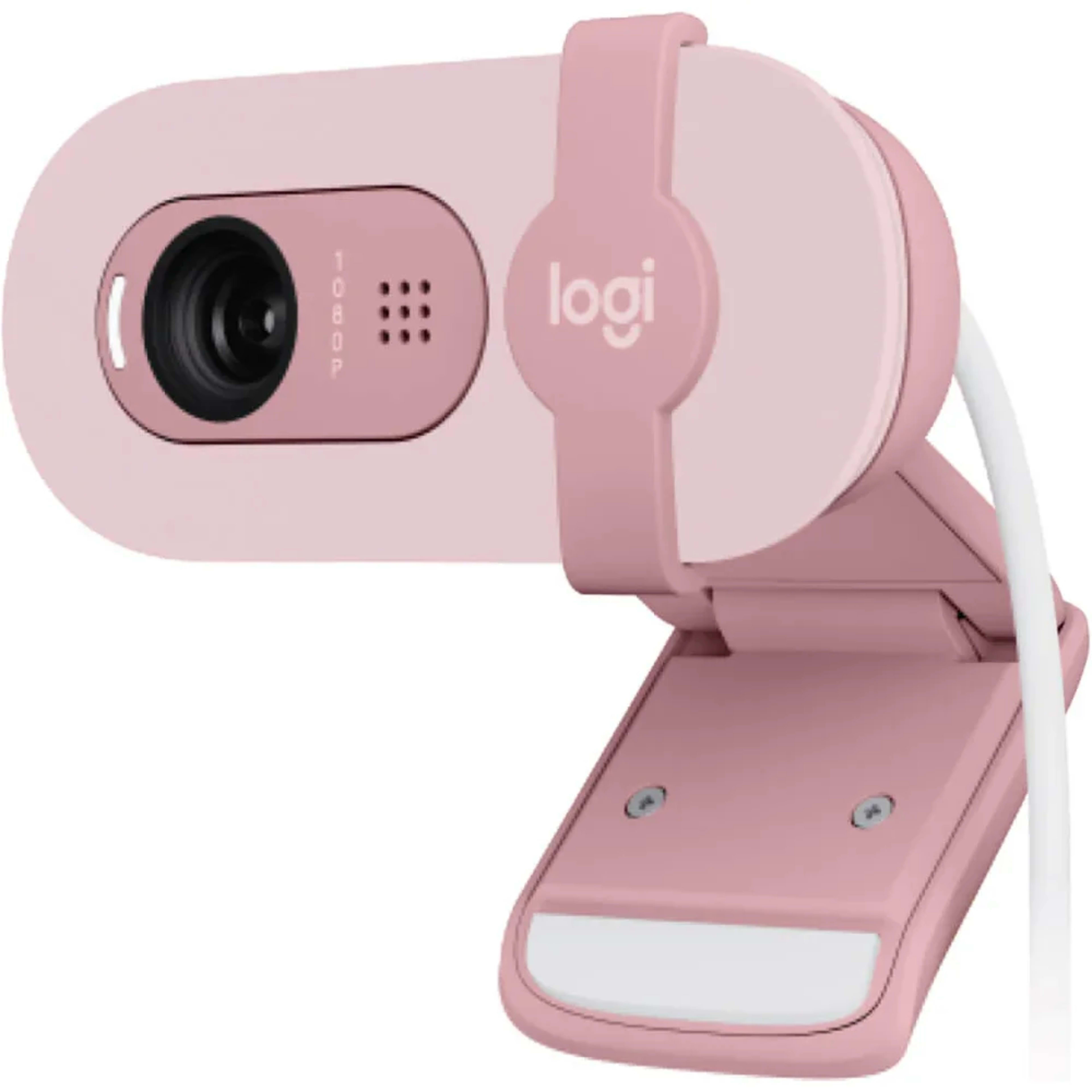 Logitech BRIO 100 Logitech HD Webcam Pink - Main Image Logitech BRIO 100 Logitech HD Webcam Pink - Main Image